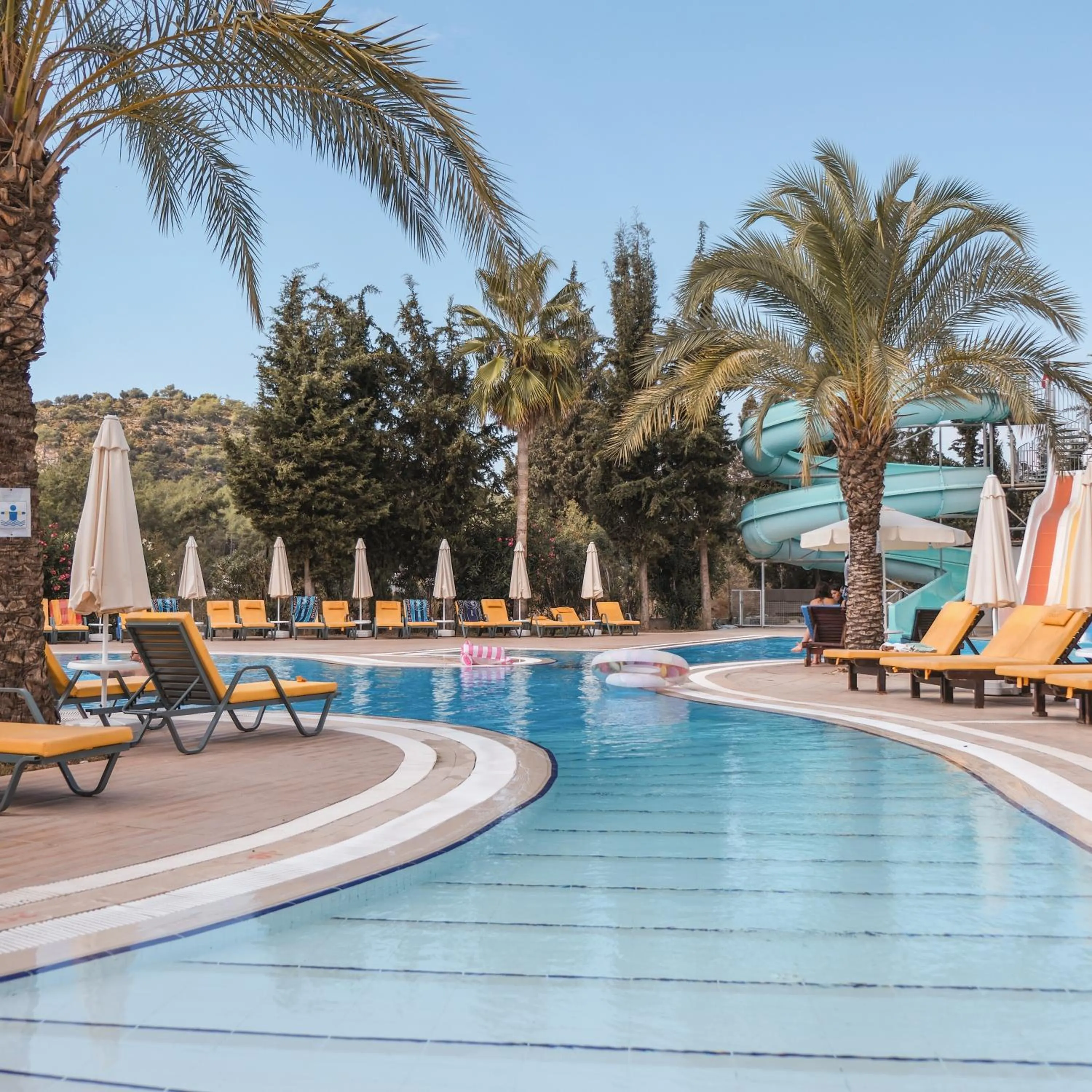 Swimming pool in Orka Village Hisarönü