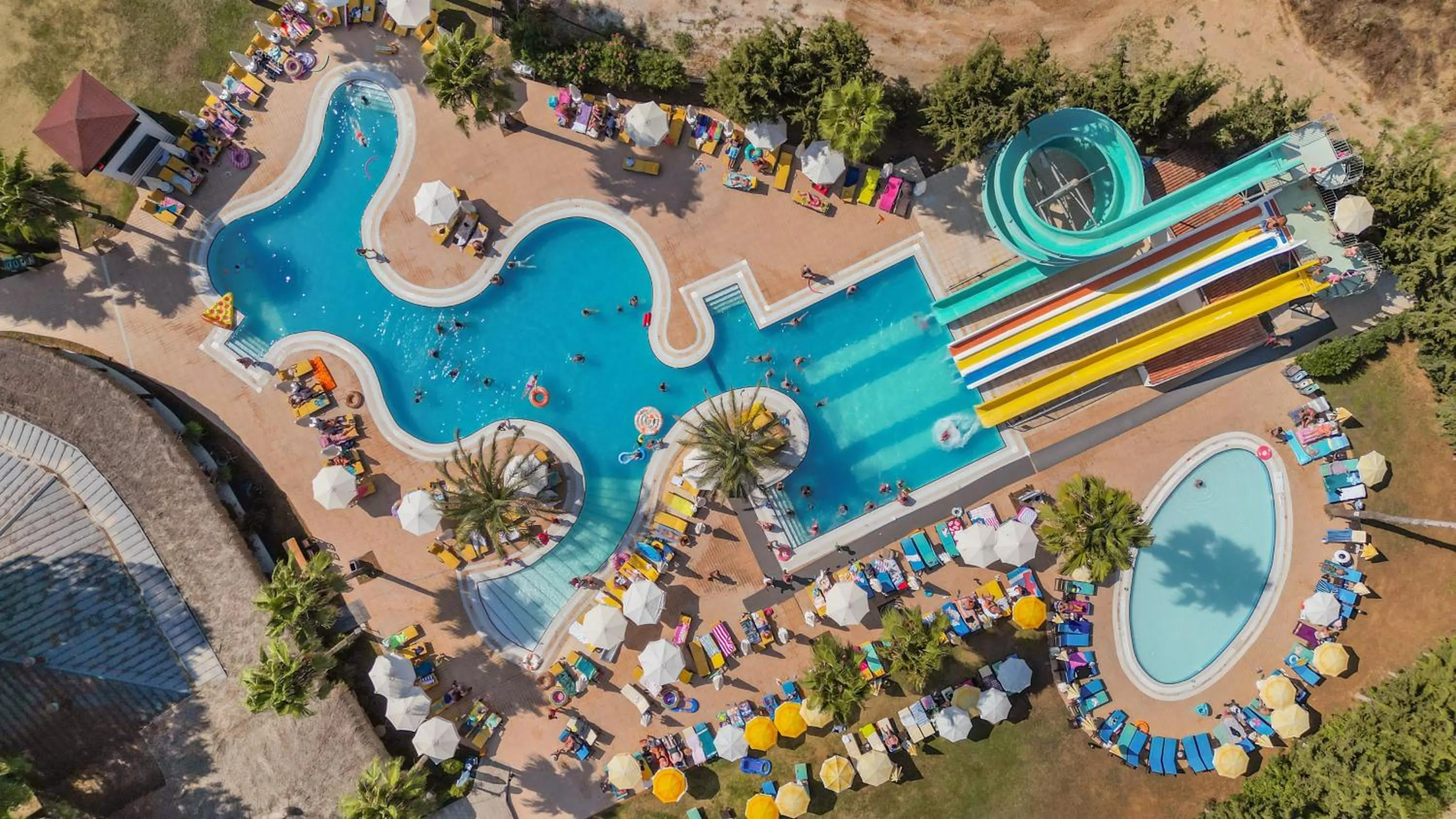 Bird's eye view in Orka Village Hisarönü
