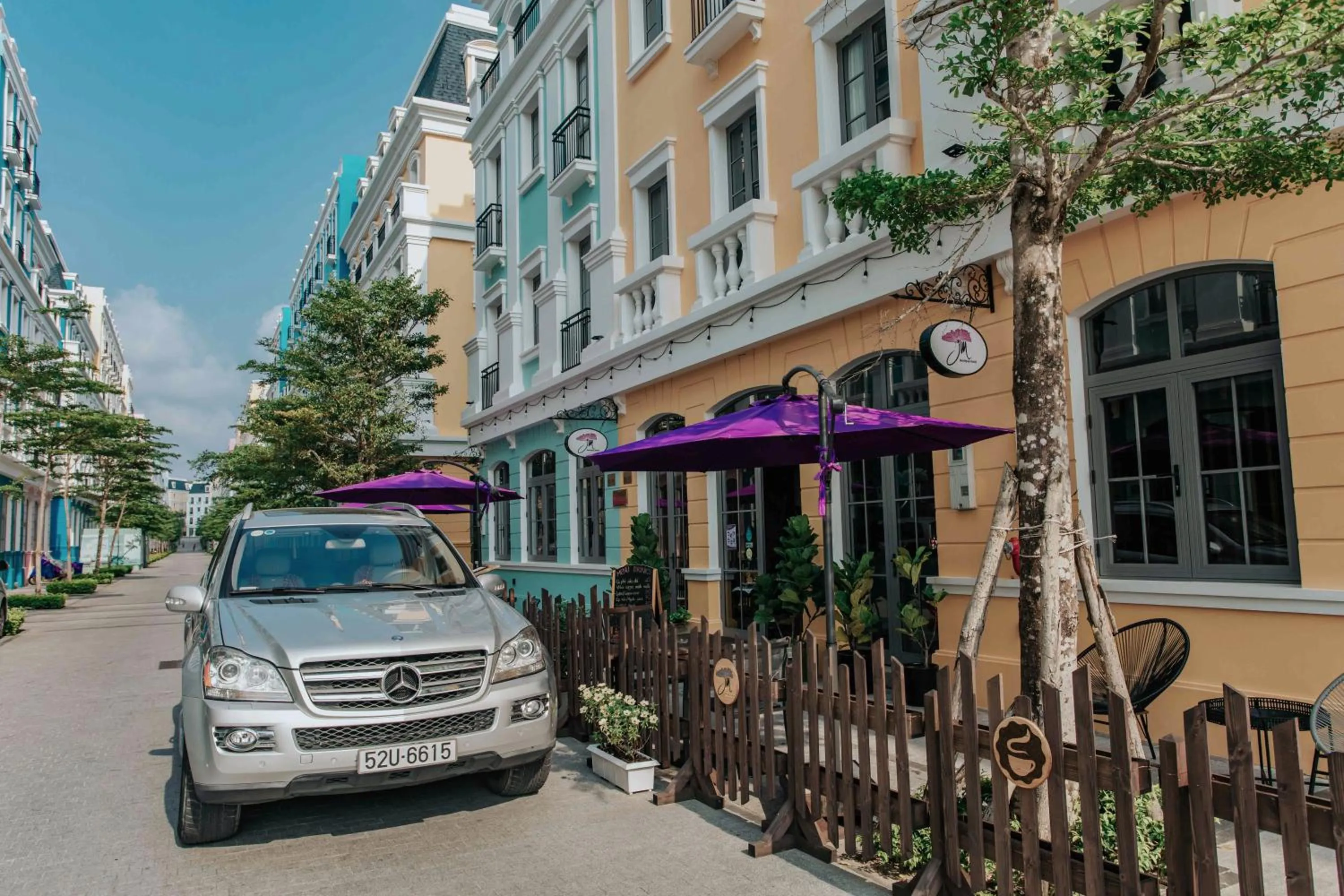 Street view in JM Boutique Hotel