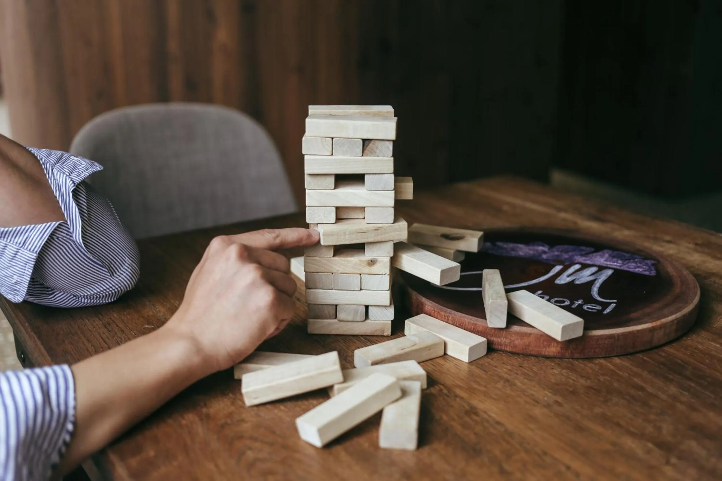 Communal lounge/ TV room in JM Boutique Hotel