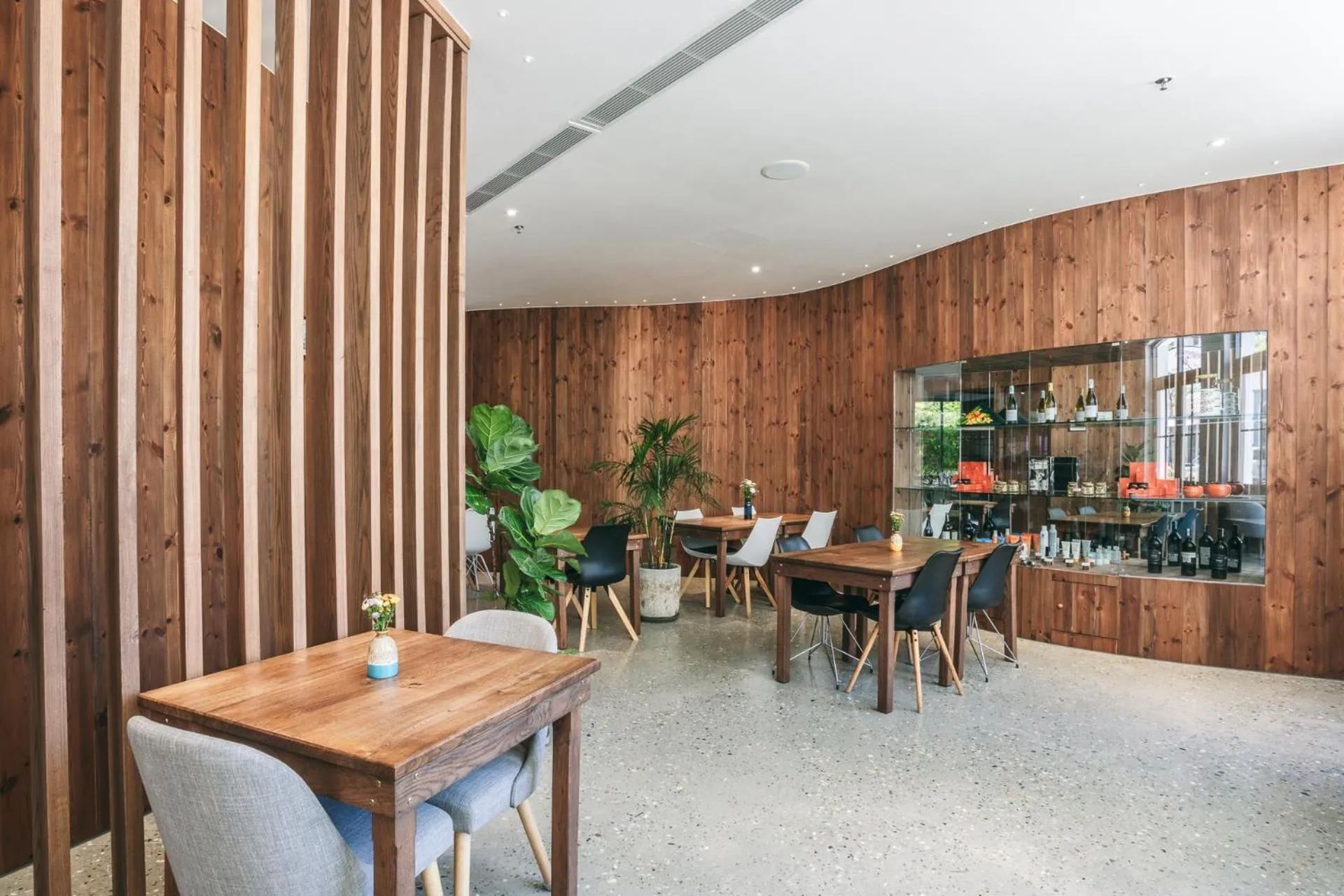 Seating area in JM Boutique Hotel