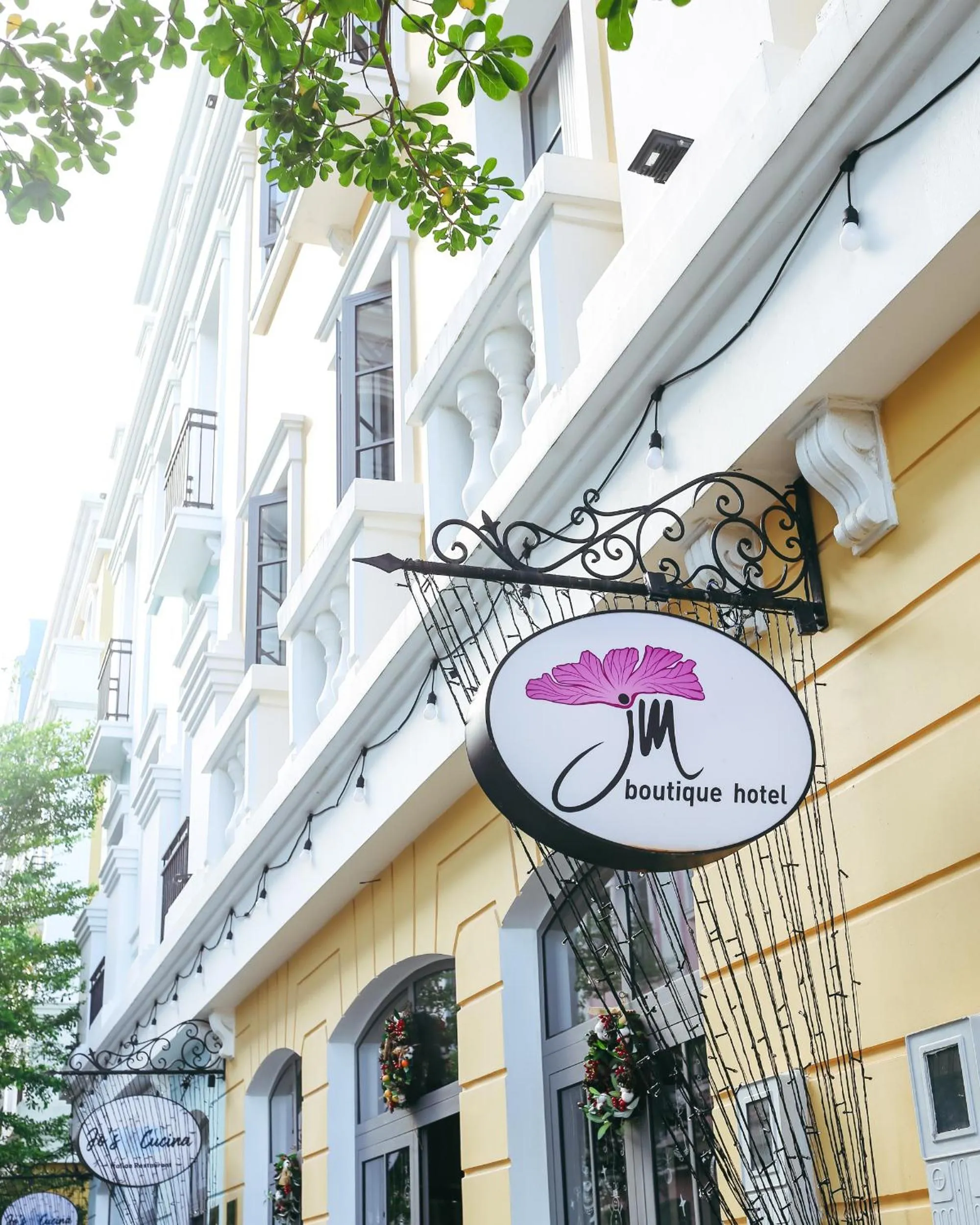 Logo/Certificate/Sign in JM Boutique Hotel