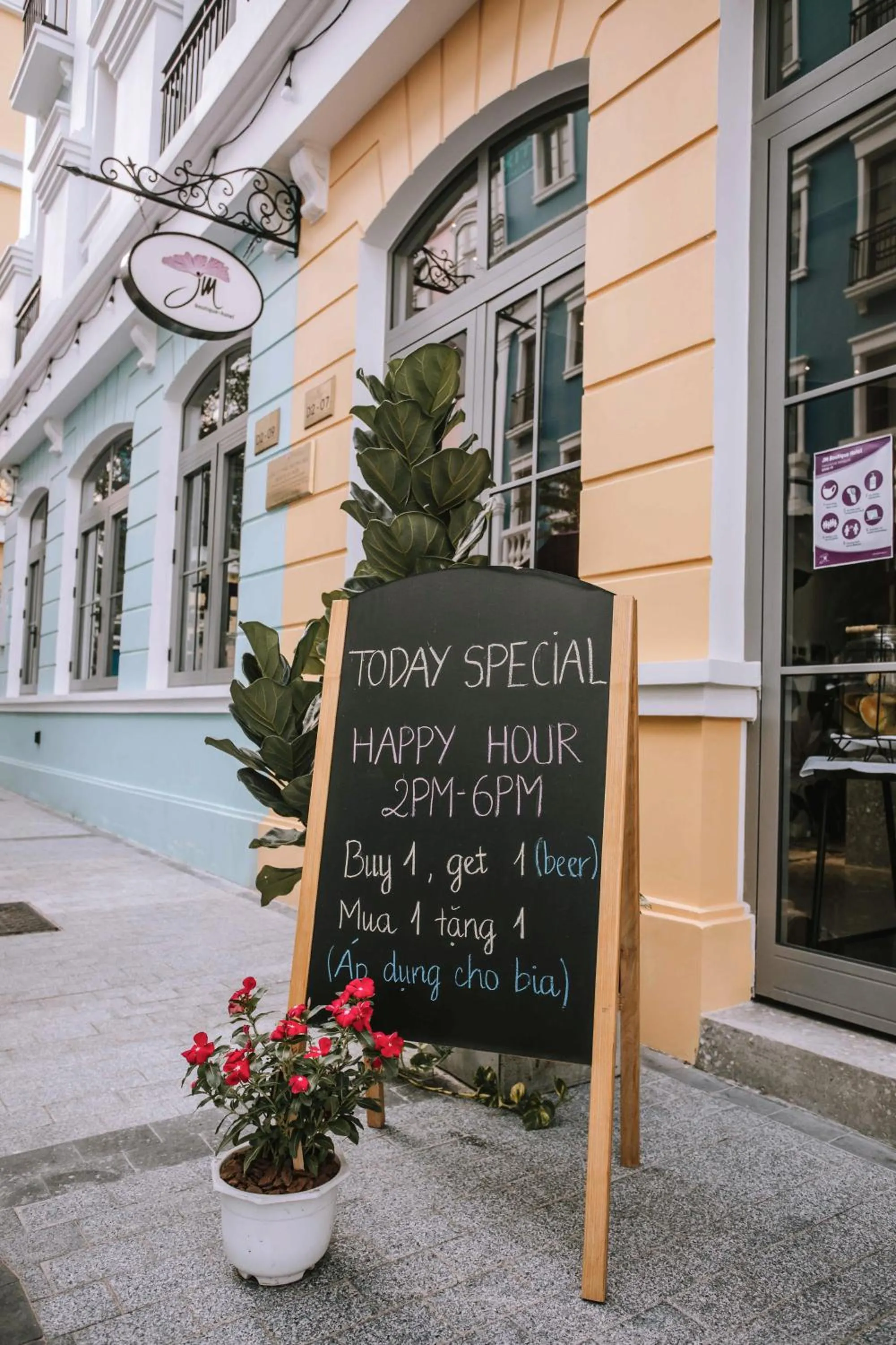 Property building in JM Boutique Hotel