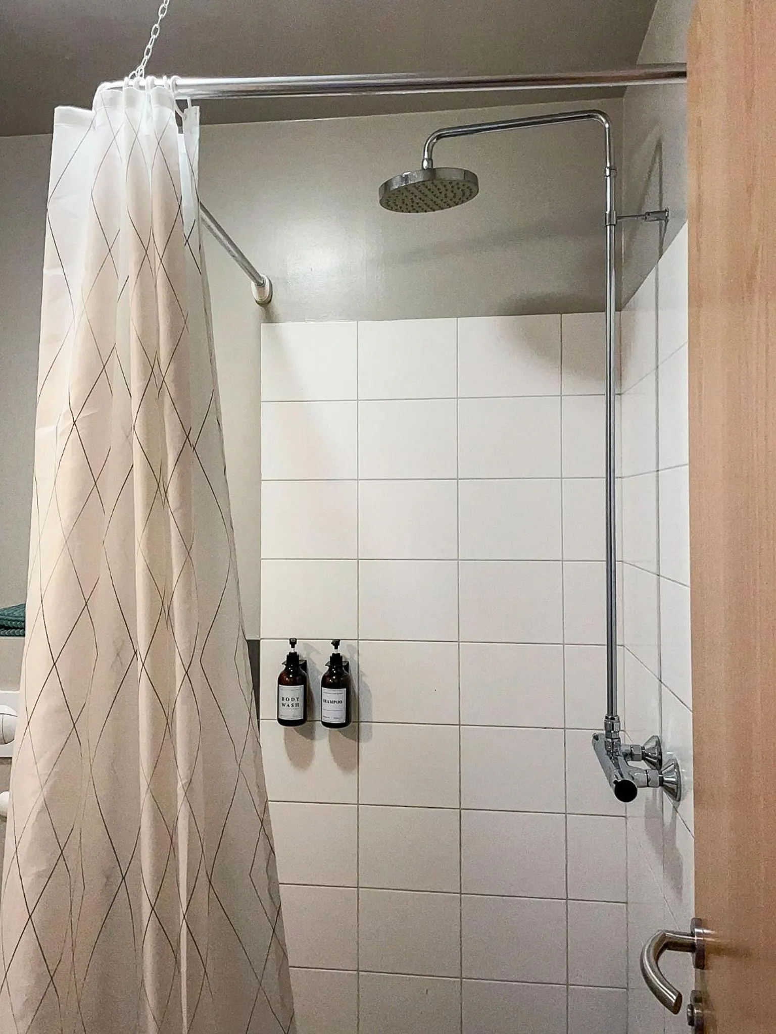 Shower in Stöð Guesthouse and apartments