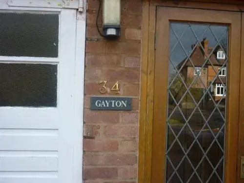 Property building in Gayton Bed & Breakfast Property building in Gayton Bed & Breakfast