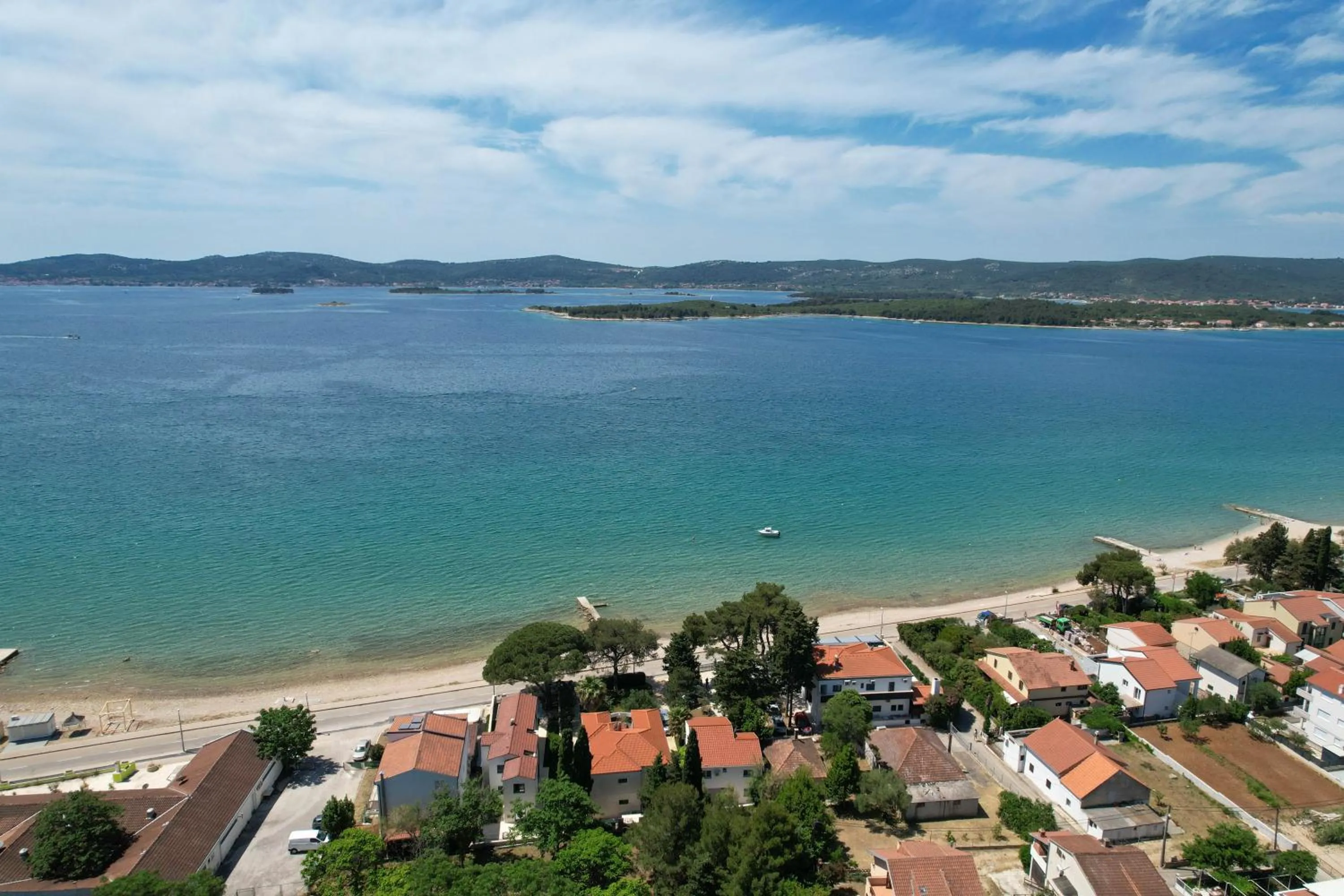 Bird's eye view in Apartments Maris