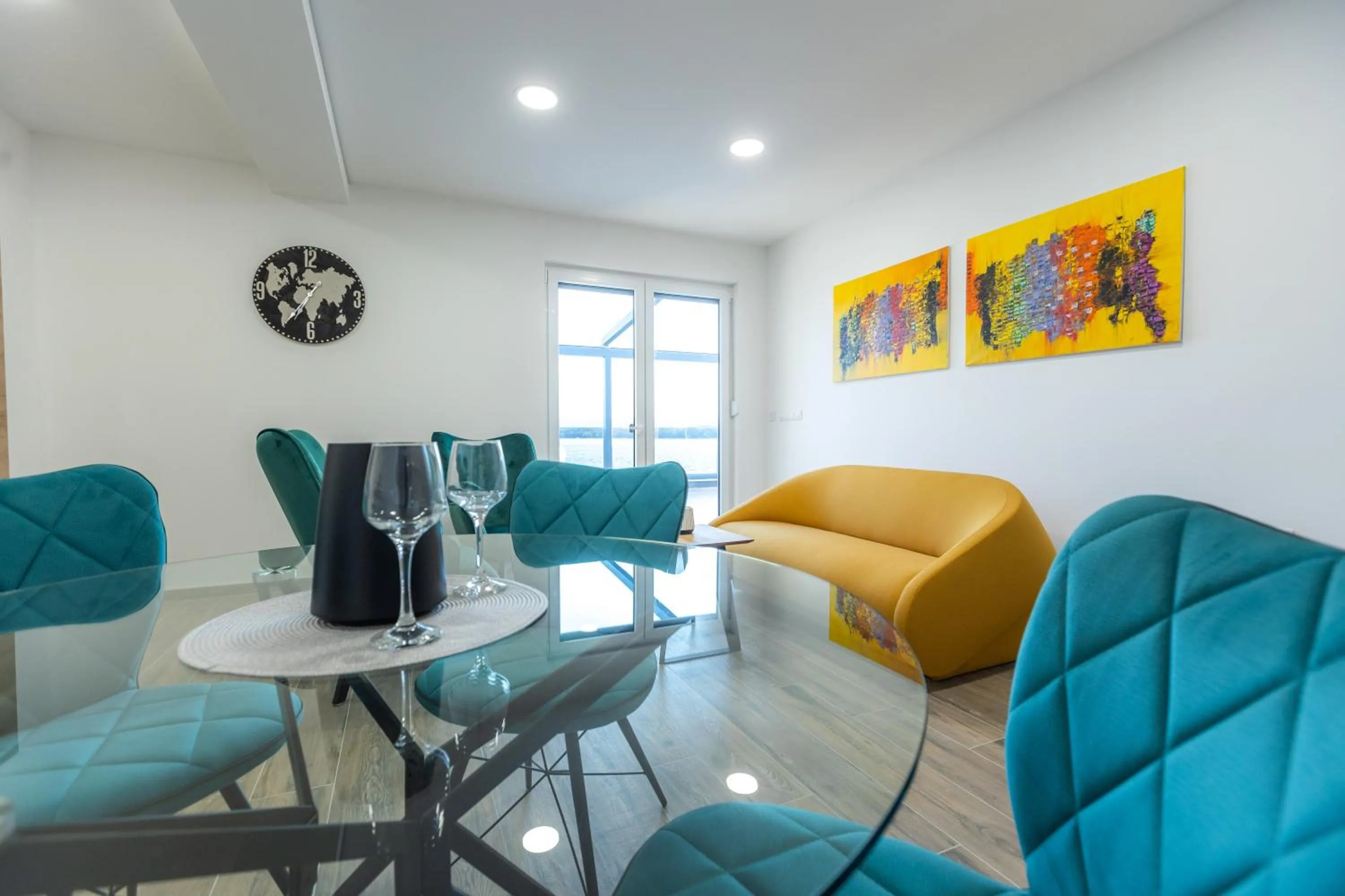 Seating area in Apartments Maris