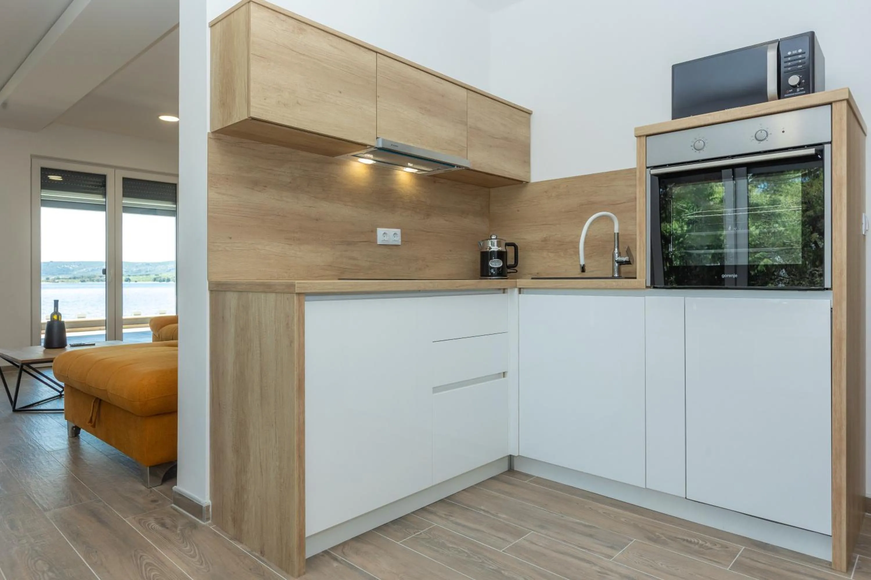 Kitchen or kitchenette in Apartments Maris
