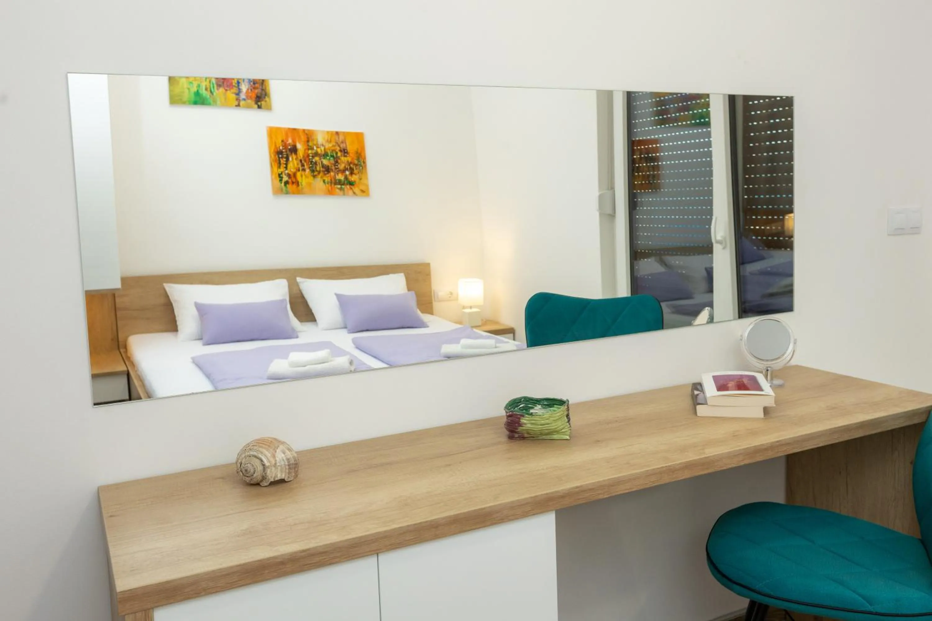 Bedroom, Bed in Apartments Maris