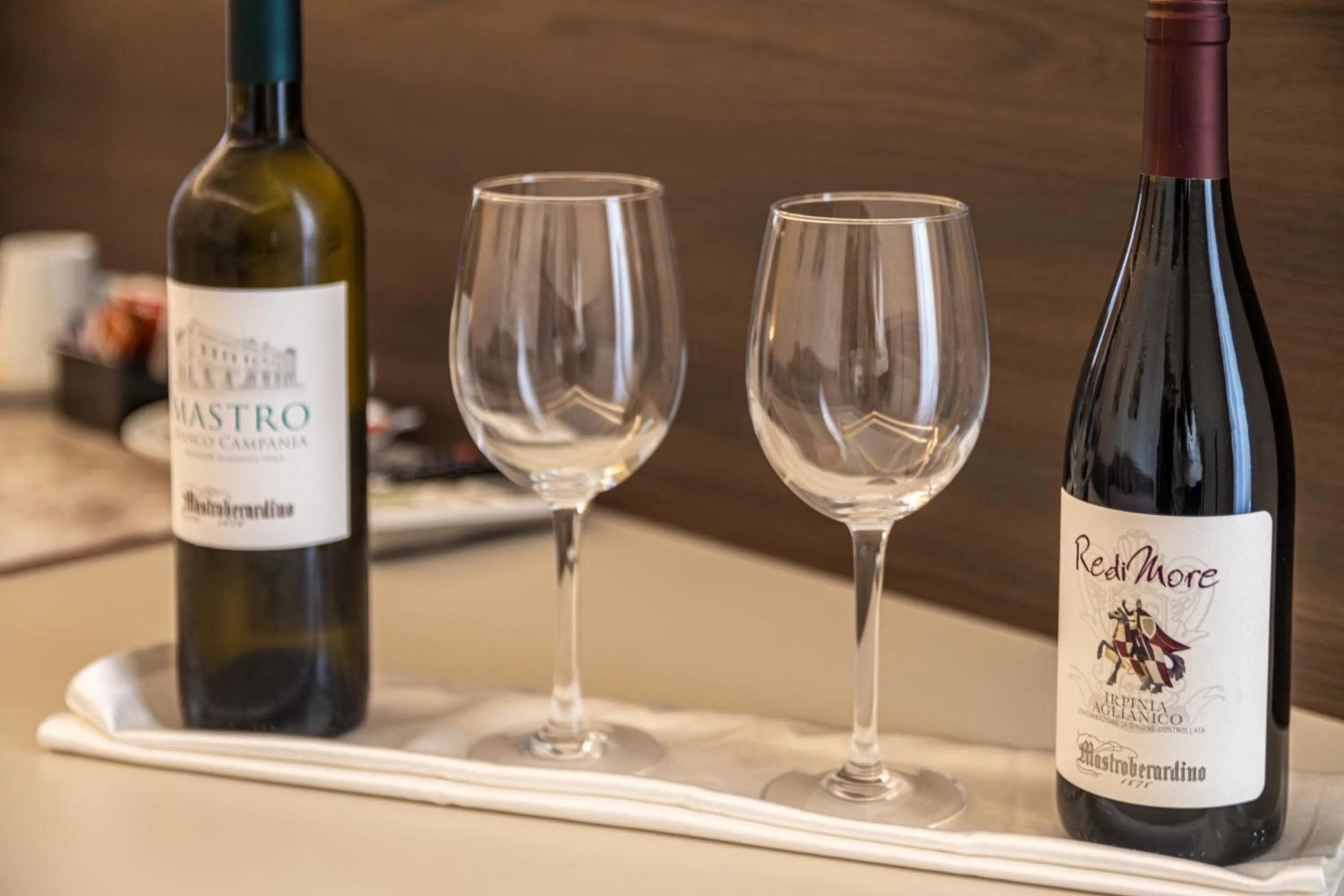 Food and drinks in Palazzo Cappuccini Art Relais