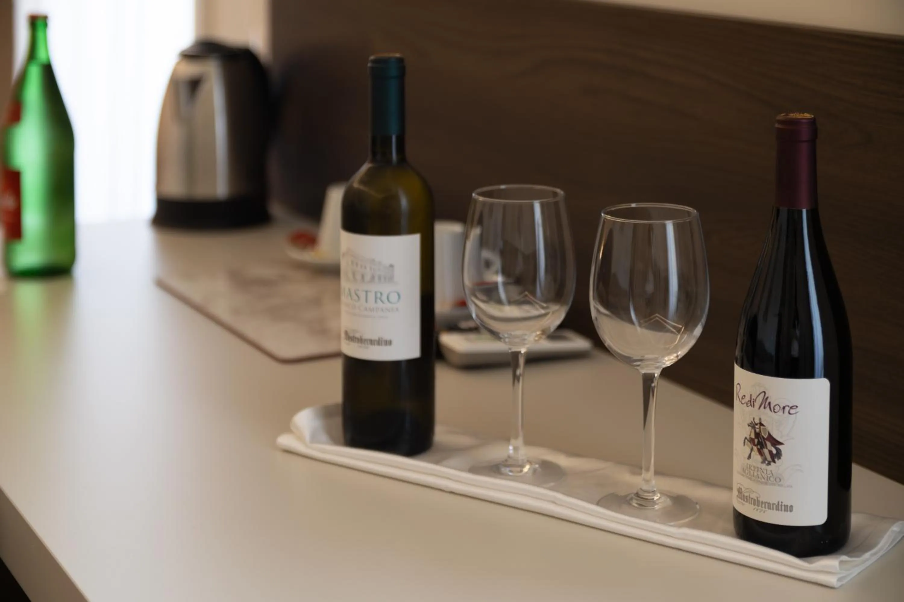 Food and drinks in Palazzo Cappuccini Art Relais