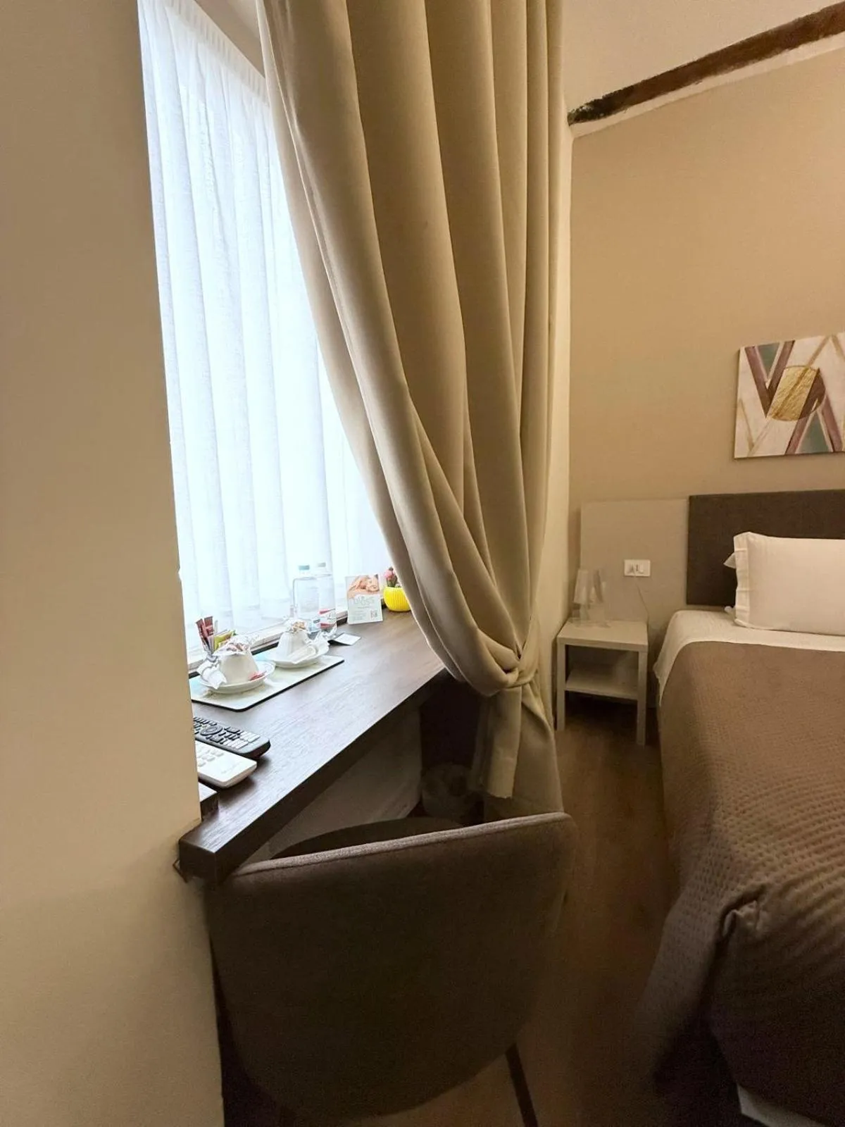 Bedroom, Bed in Palazzo Cappuccini Art Relais