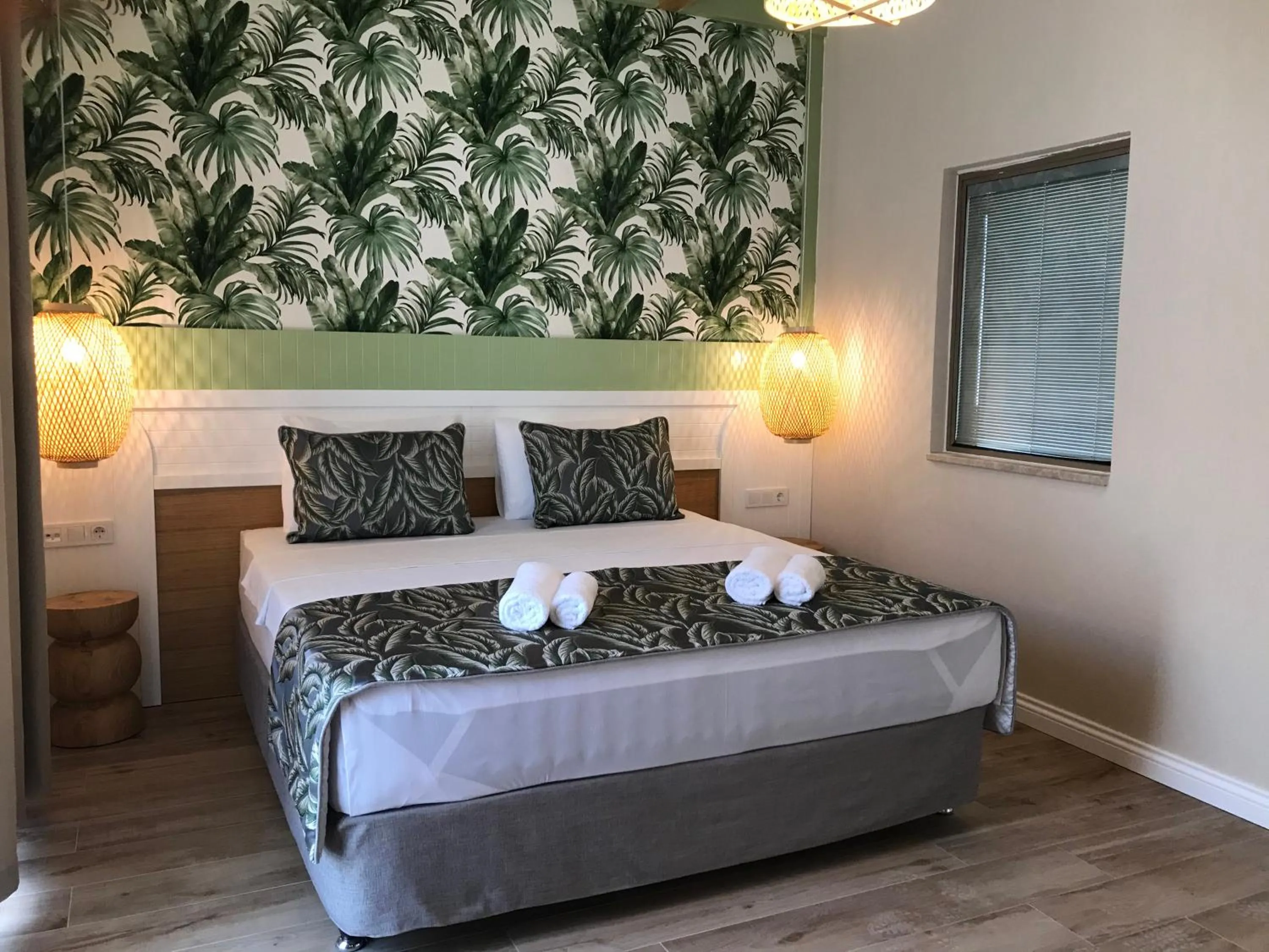 Bed in Dolphin Park Hotel