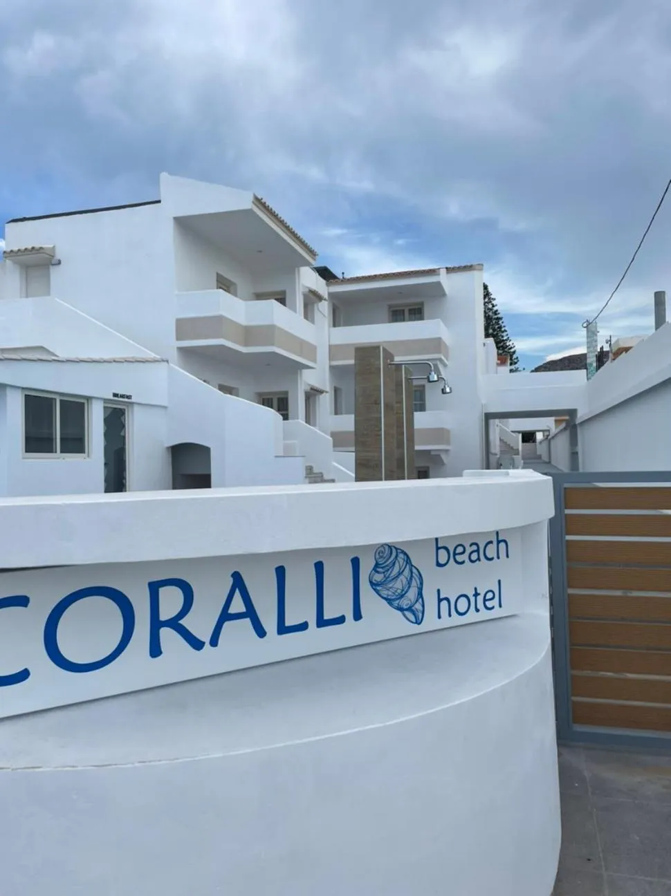 Property building in Coralli Beach Hotel
