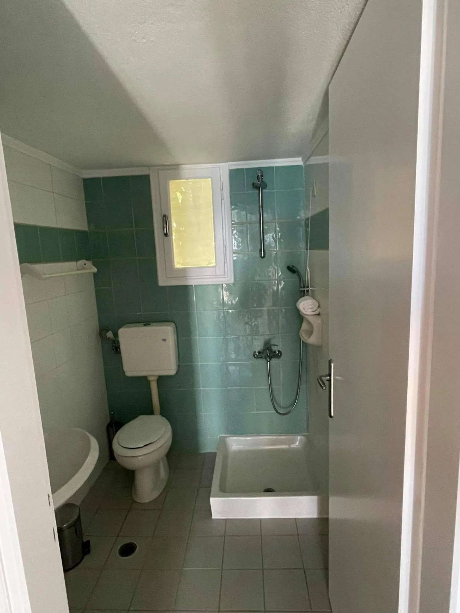 Toilet in Coralli Beach Hotel