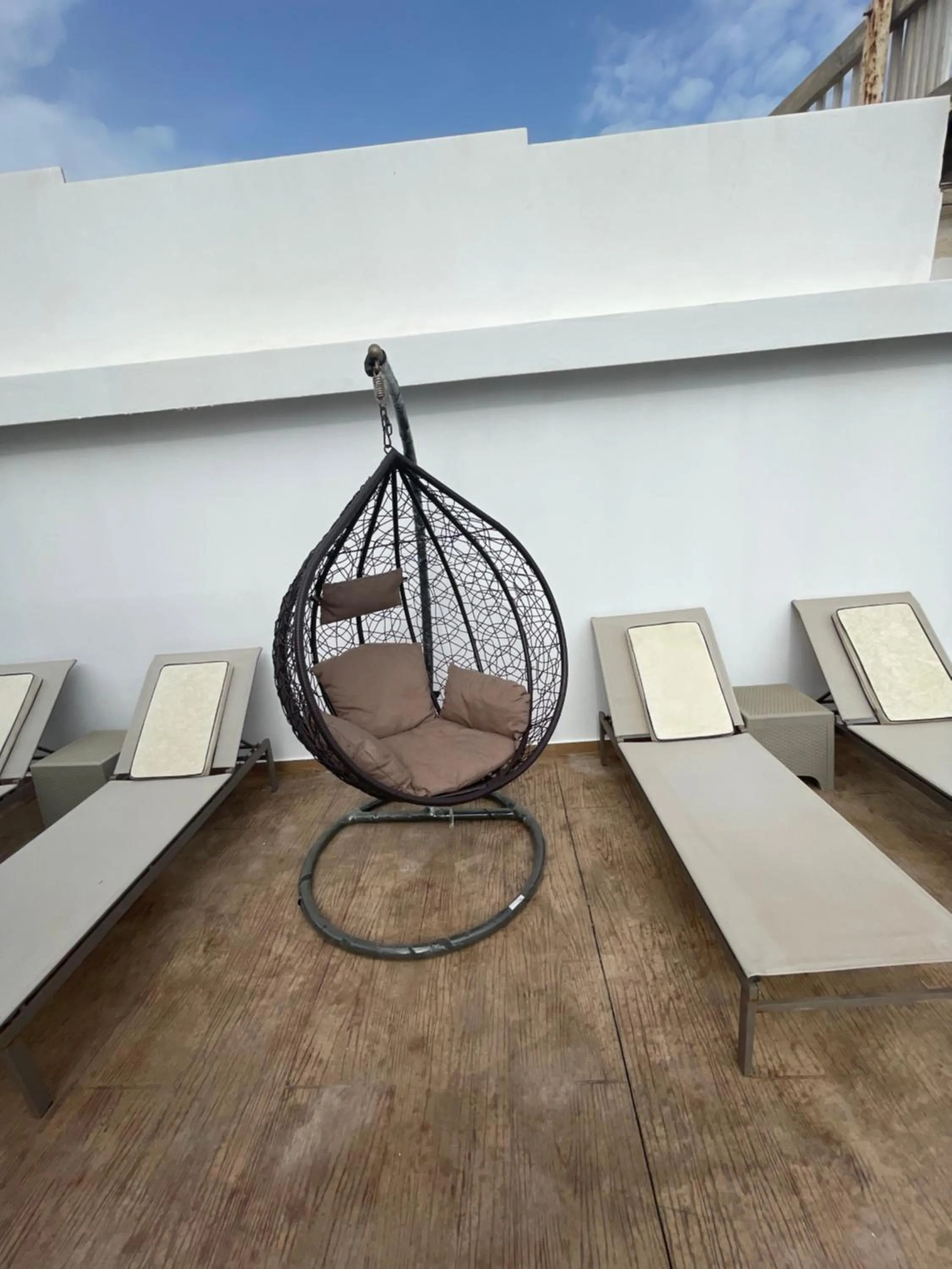 Patio in Coralli Beach Hotel