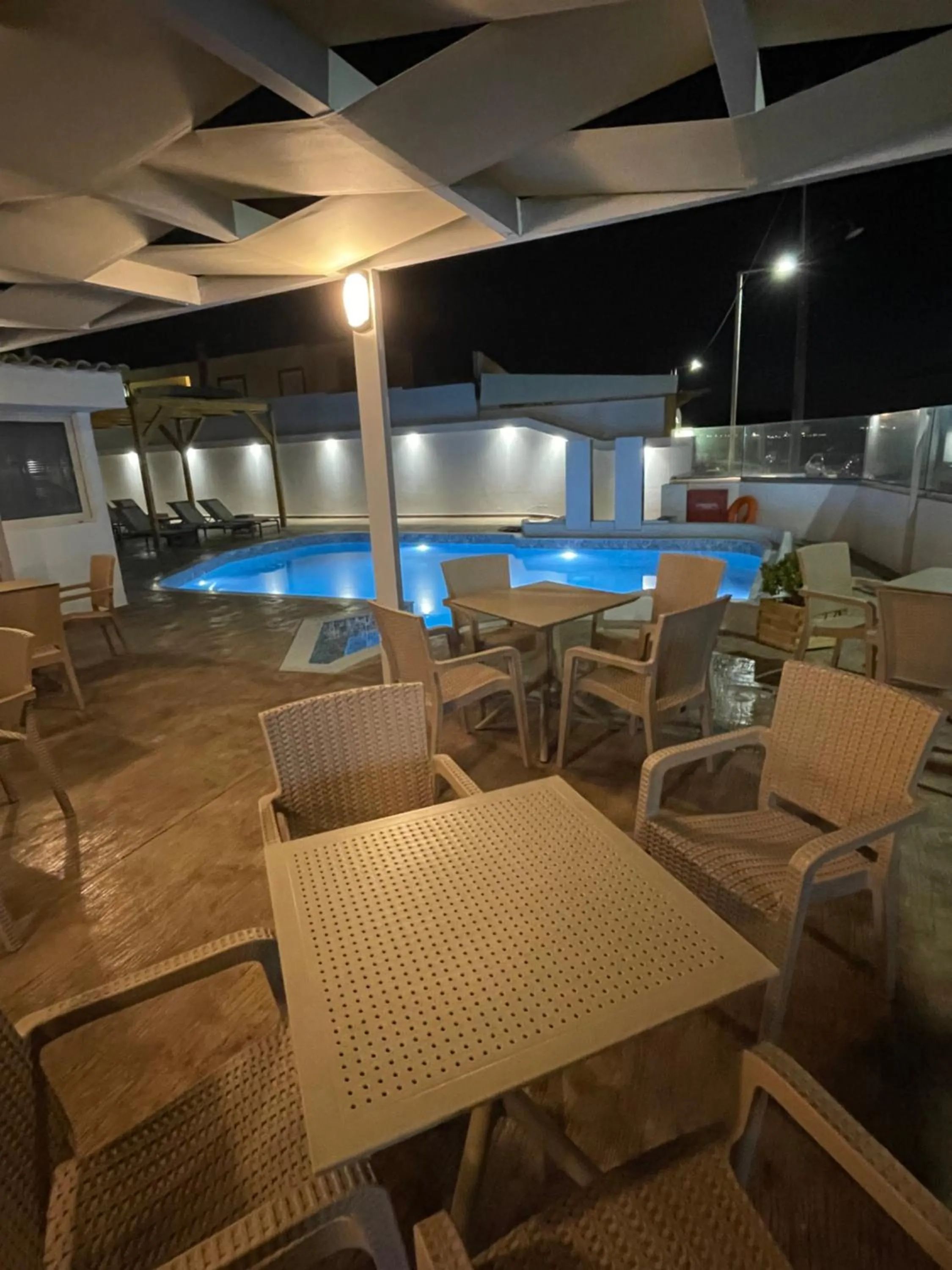 Swimming pool in Coralli Beach Hotel