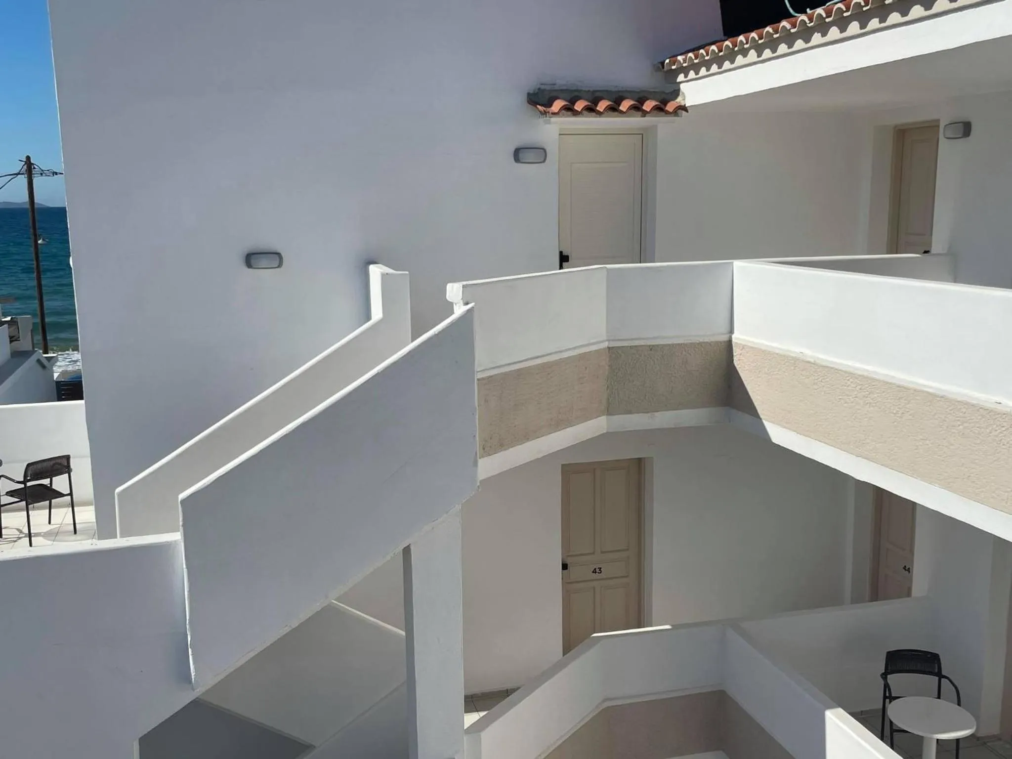 Balcony/Terrace in Coralli Beach Hotel