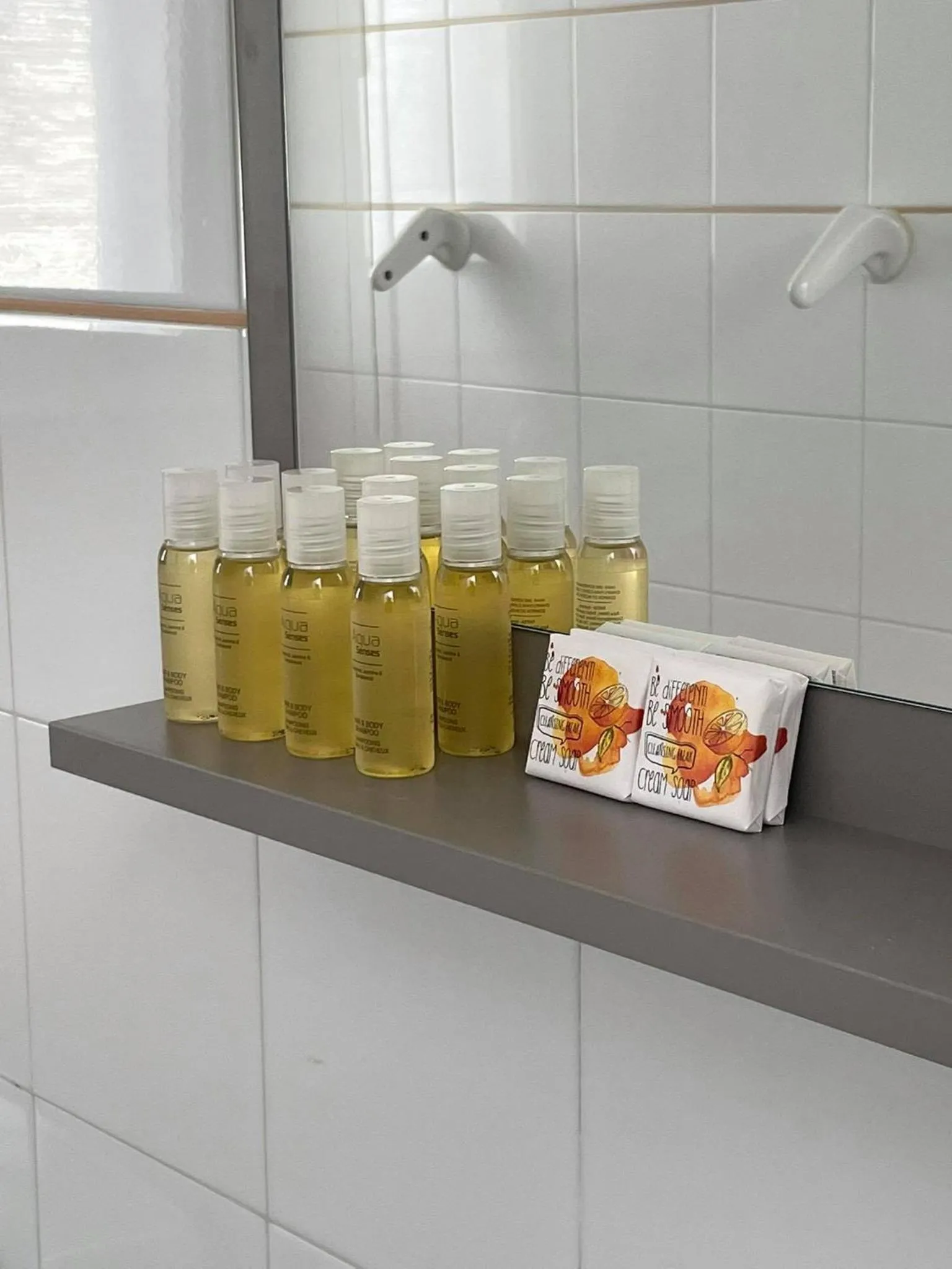 Toilet in Coralli Beach Hotel