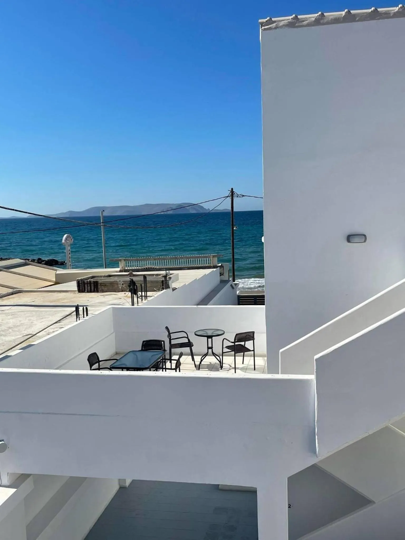 Balcony/Terrace in Coralli Beach Hotel