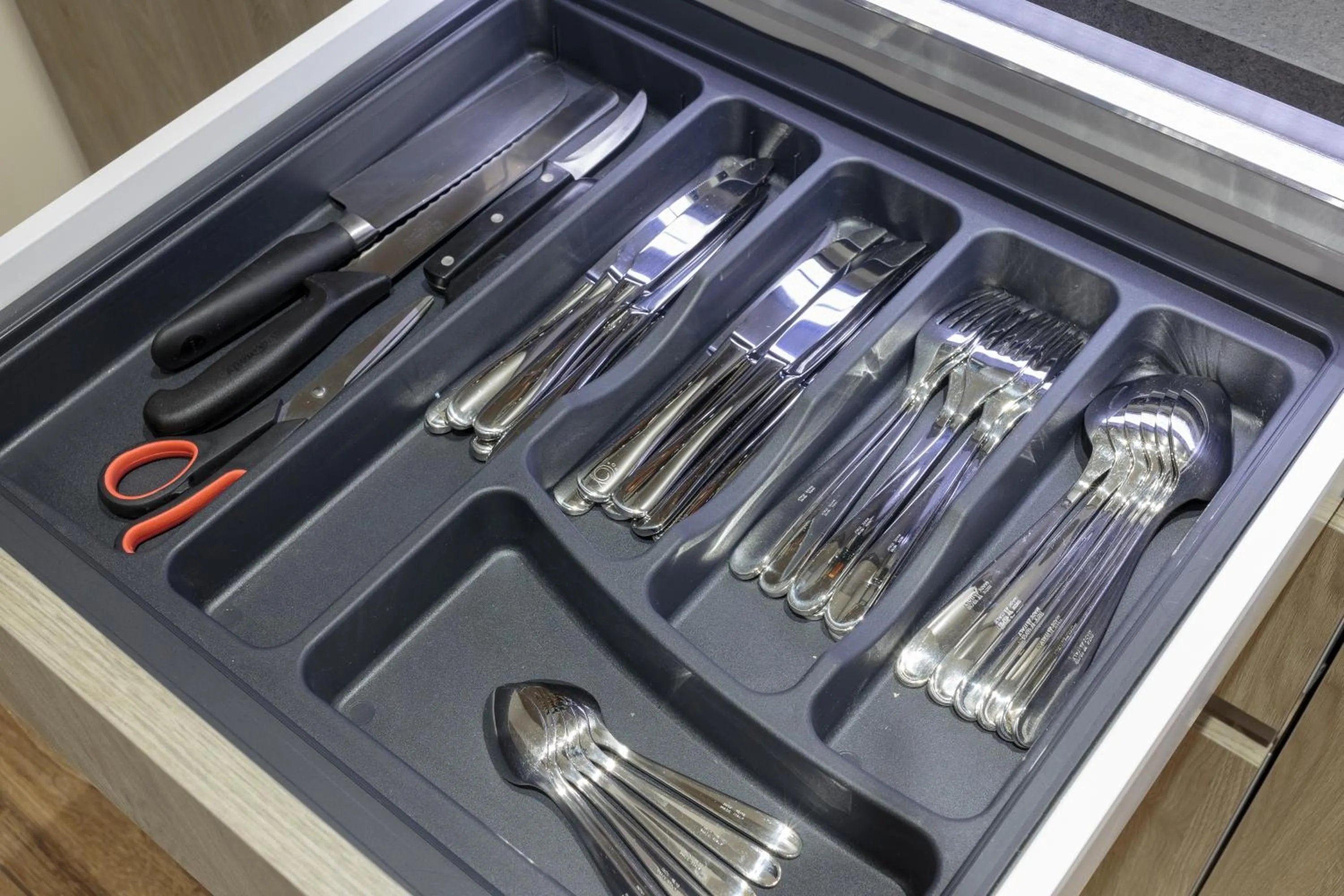 Kitchen or kitchenette in The Queen Luxury Apartments - Villa Liberty