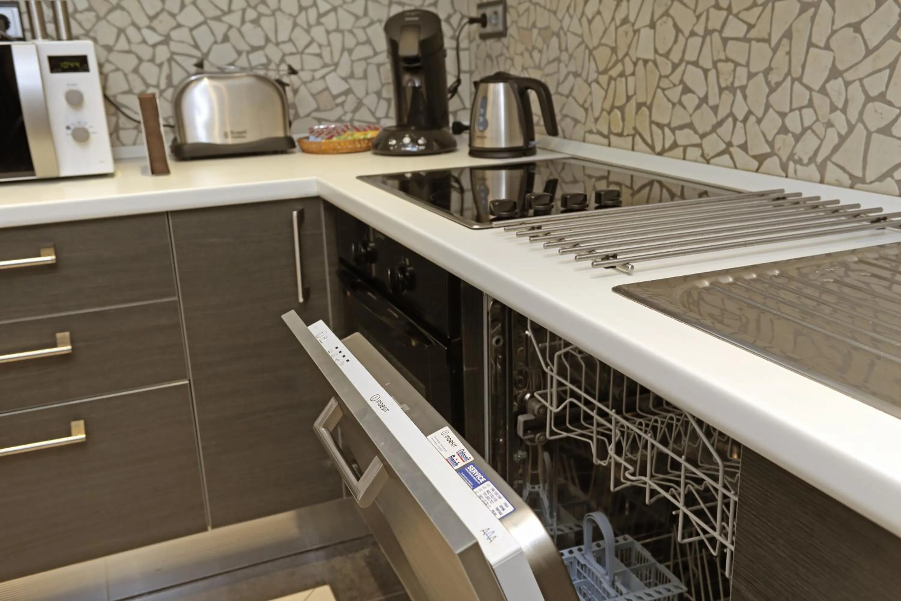 dishwasher in The Queen Luxury Apartments - Villa Liberty