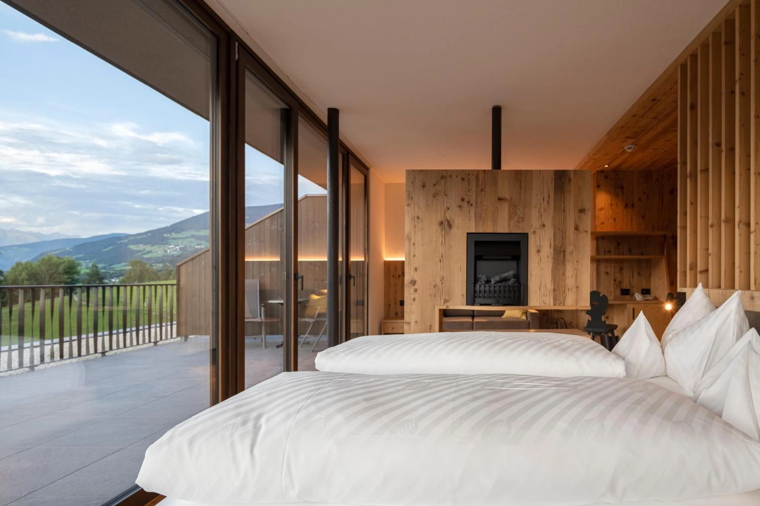 Bed in Hotel Fischer