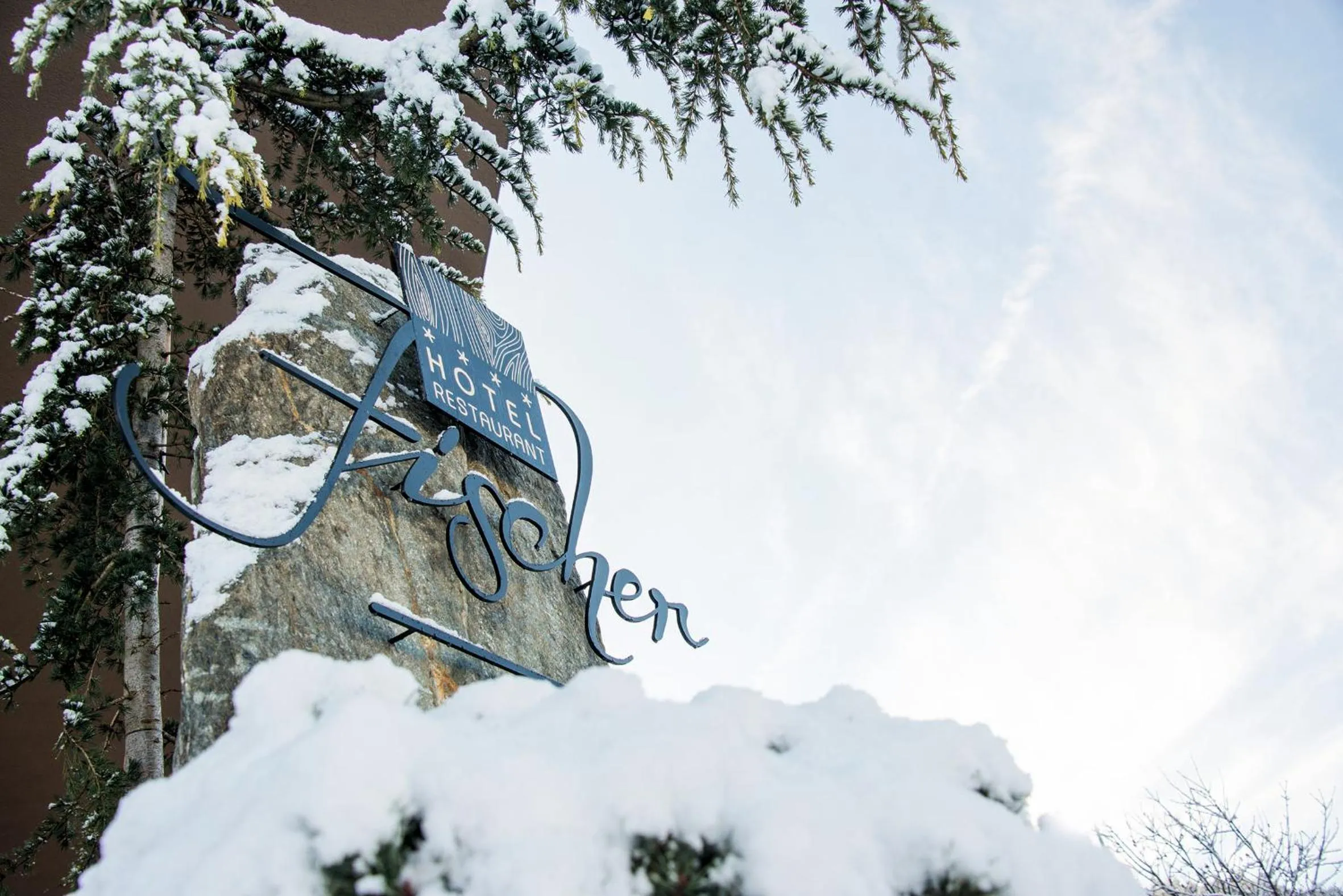 Property logo or sign in Hotel Fischer