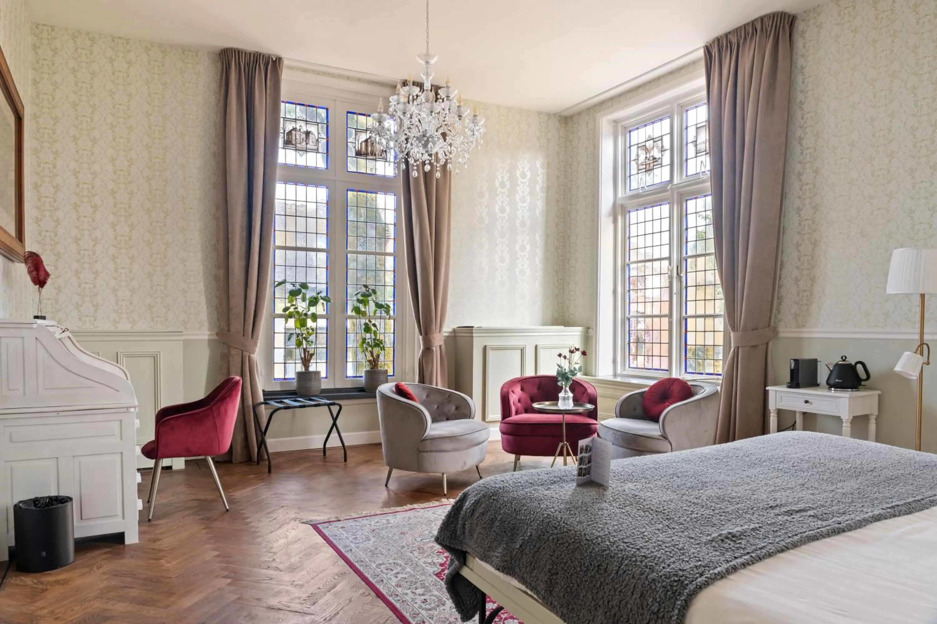 Bed in Boetiekhotel Ons Oude Raadhuis