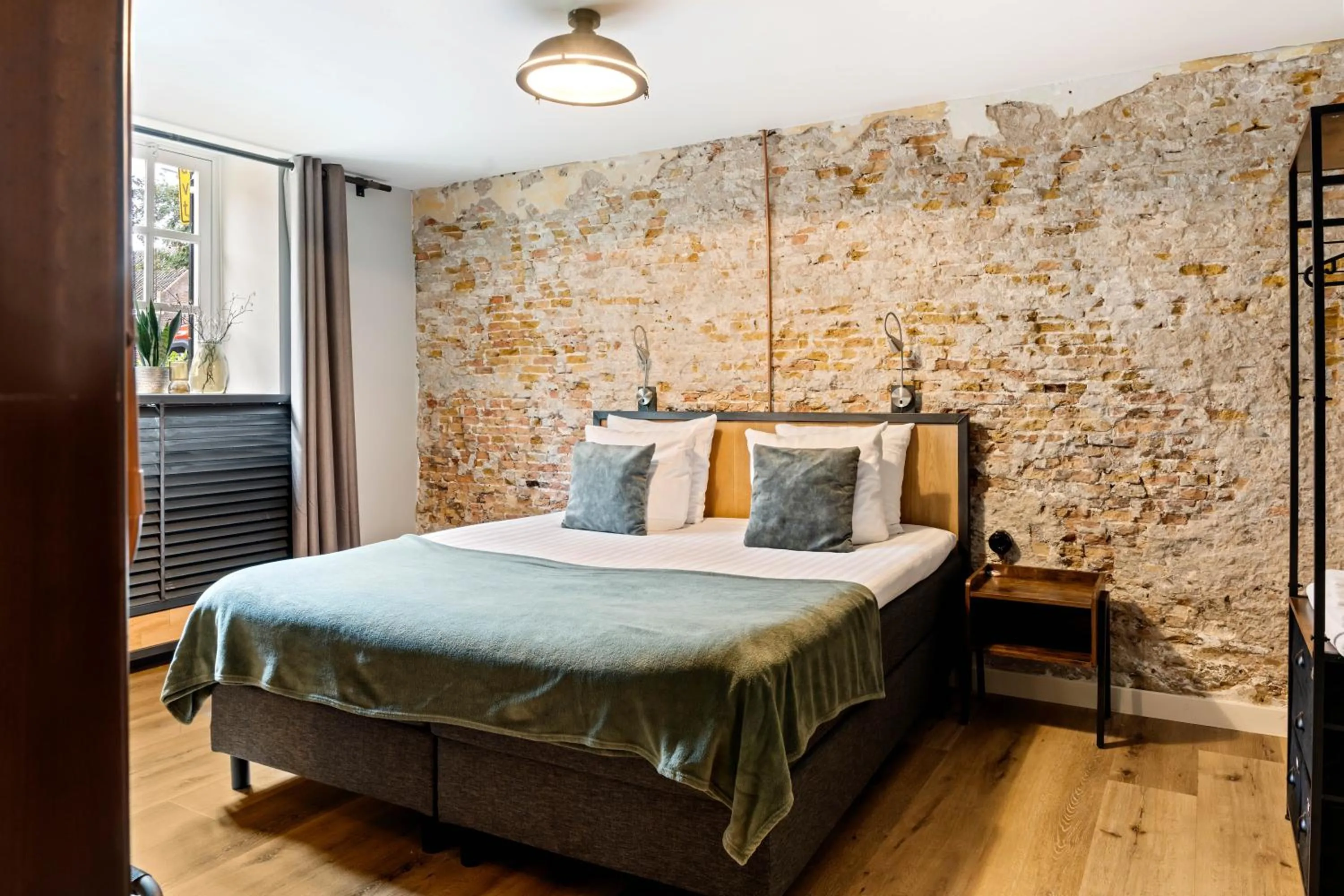 Bed in Boetiekhotel Ons Oude Raadhuis