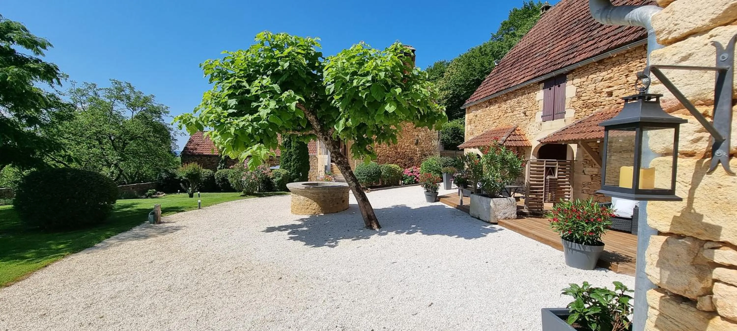 Garden in Le Clos de la Tour