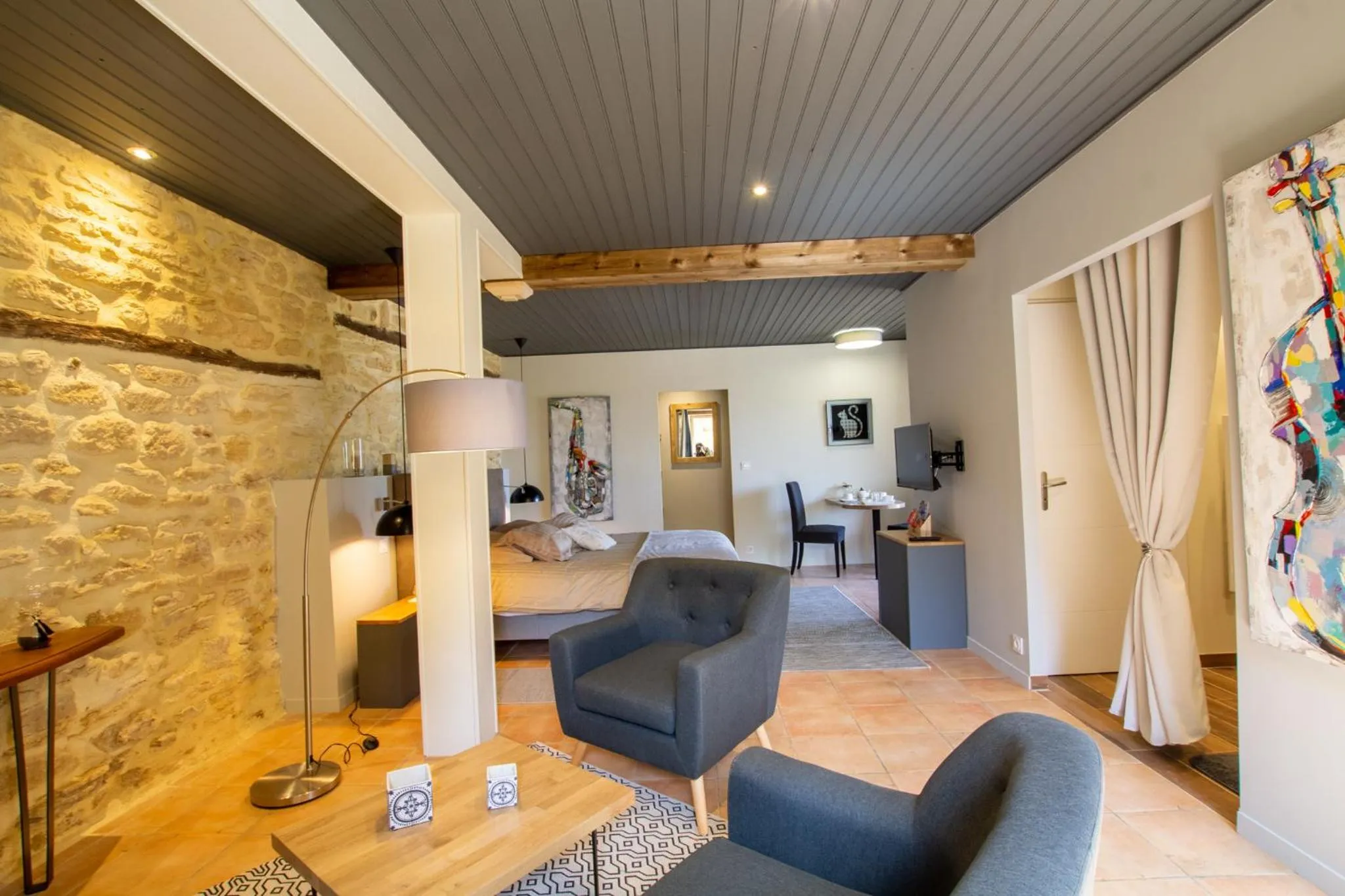 Living room in Le Clos de la Tour