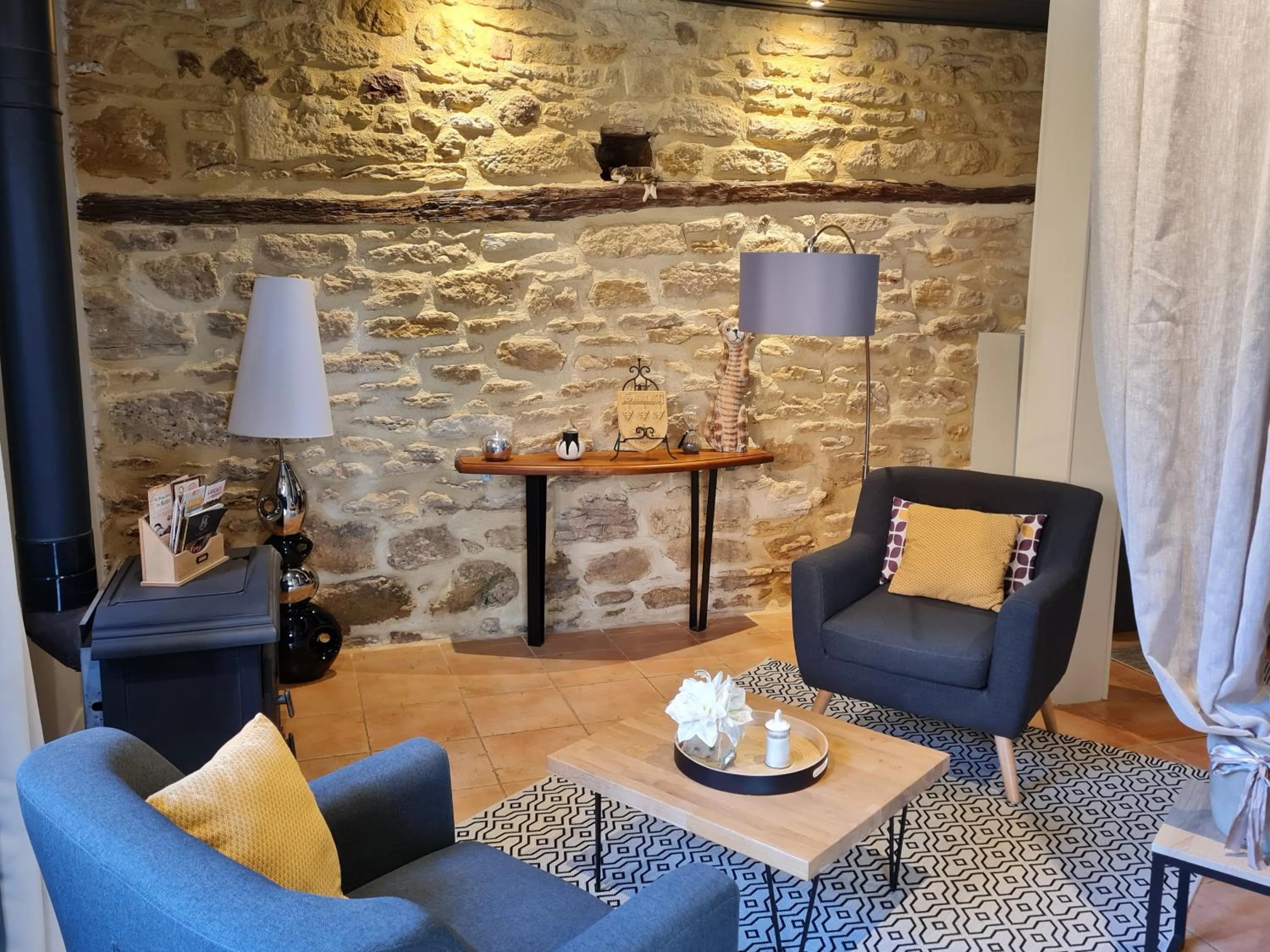 Seating area in Le Clos de la Tour