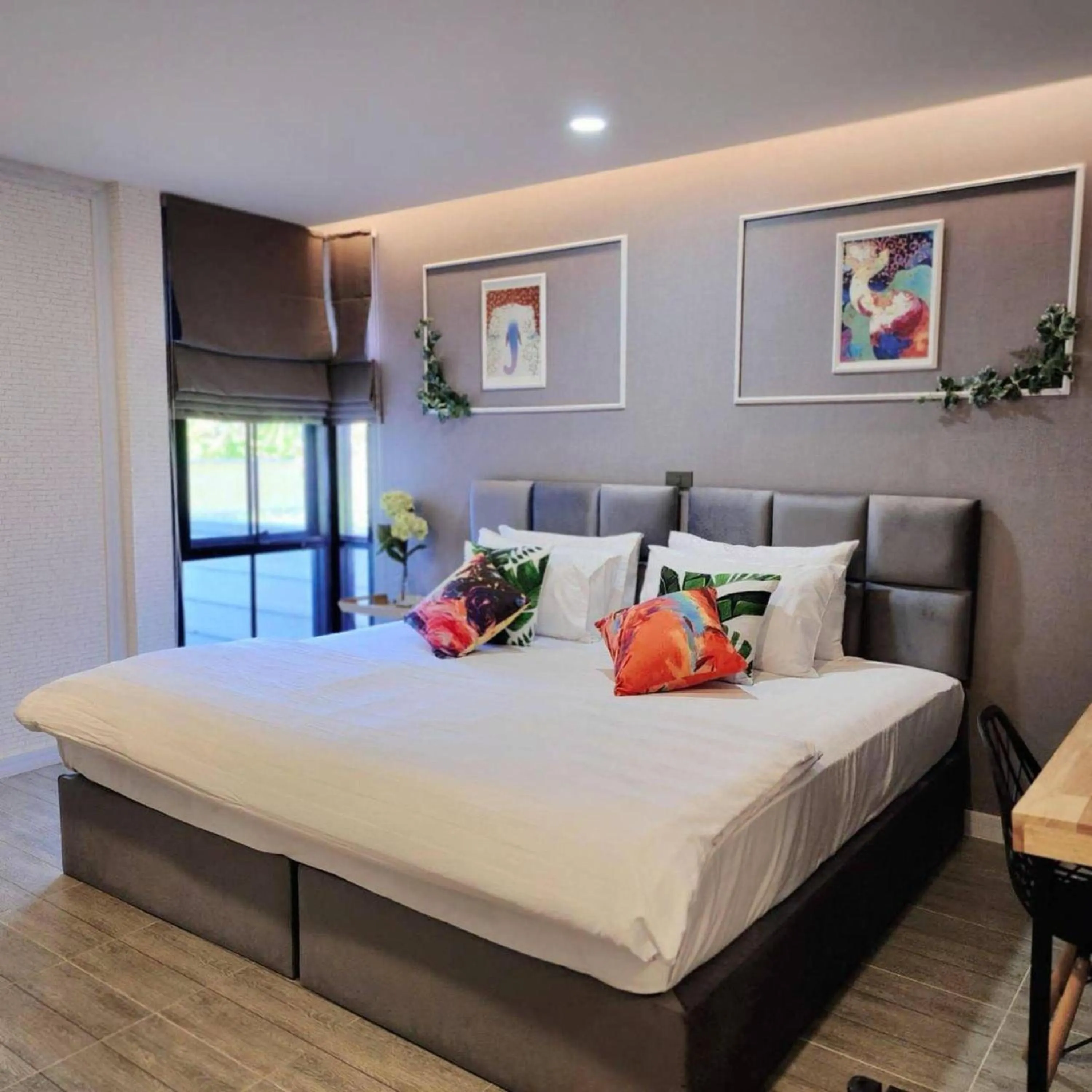 View (from property/room), Bed in Capital O 75422 Million Pillows