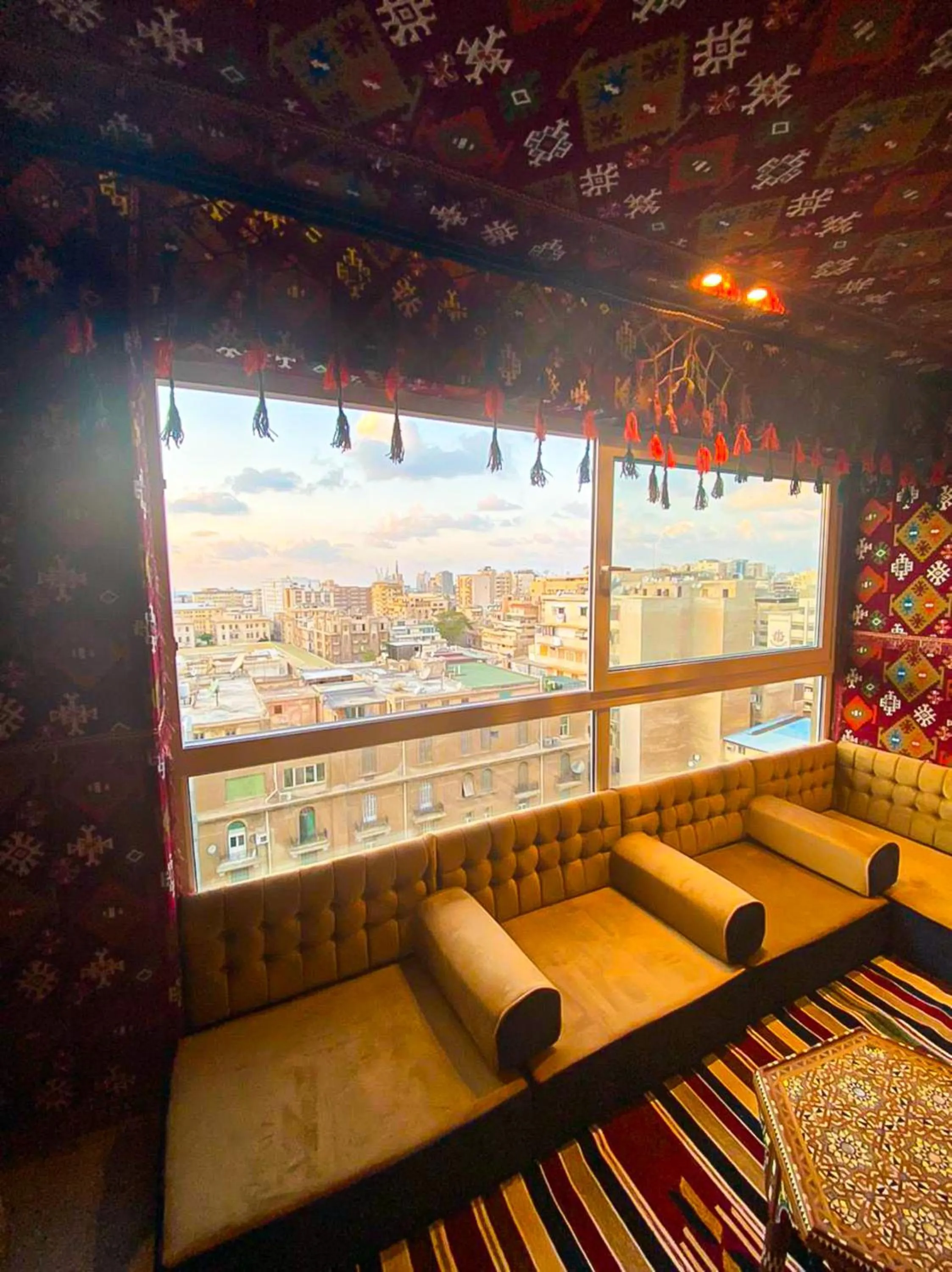 Living room in Arabian Nights in the heart of historic Alexandria