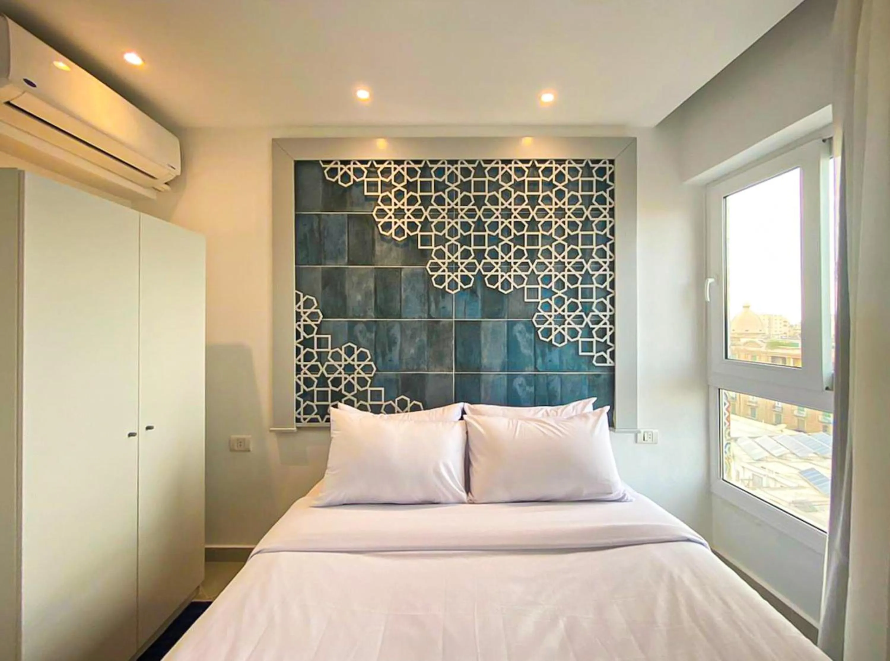 Bedroom, Bed in Arabian Nights in the heart of historic Alexandria