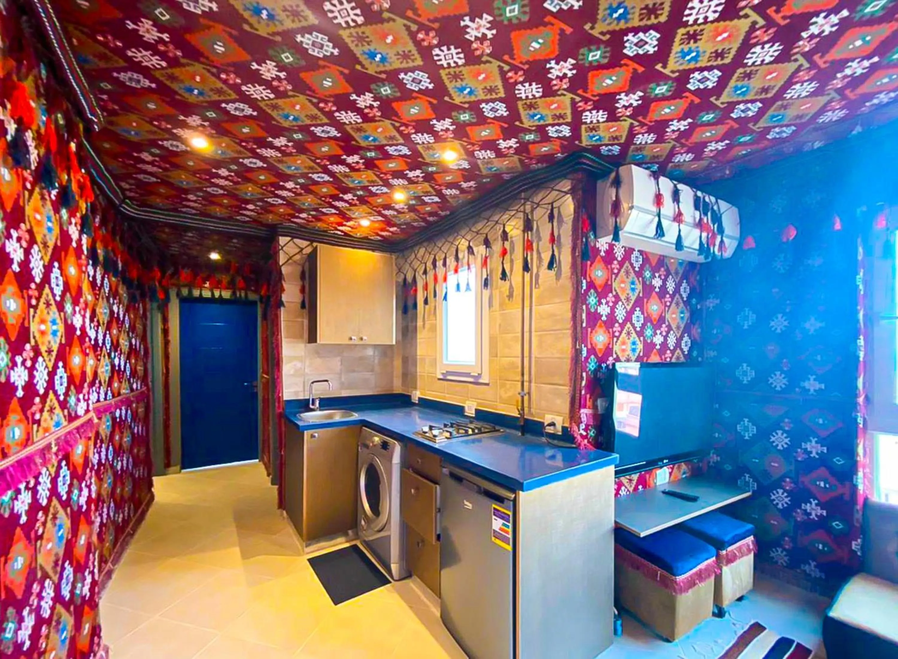 Kitchen or kitchenette in Arabian Nights in the heart of historic Alexandria