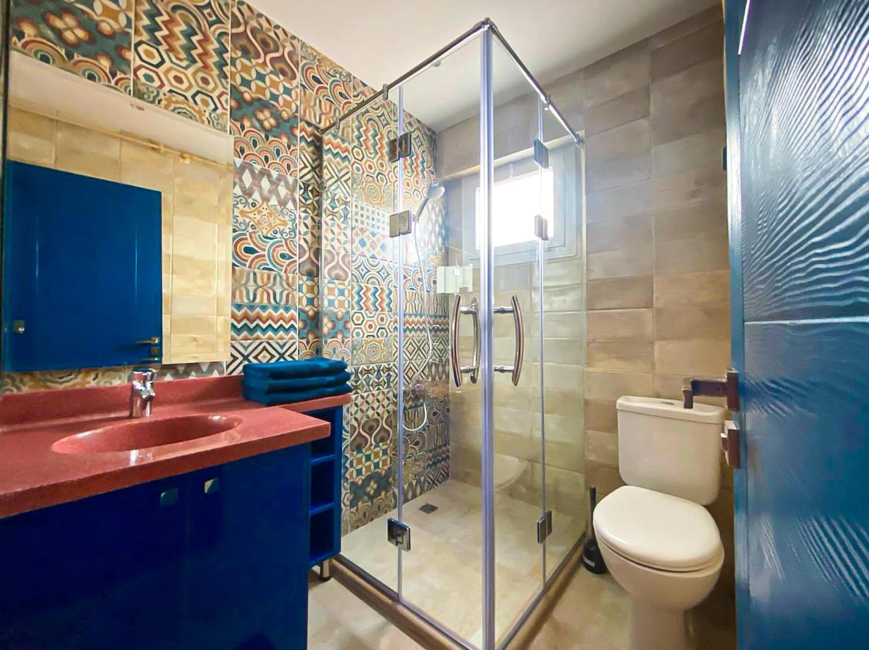 Bathroom in Arabian Nights in the heart of historic Alexandria