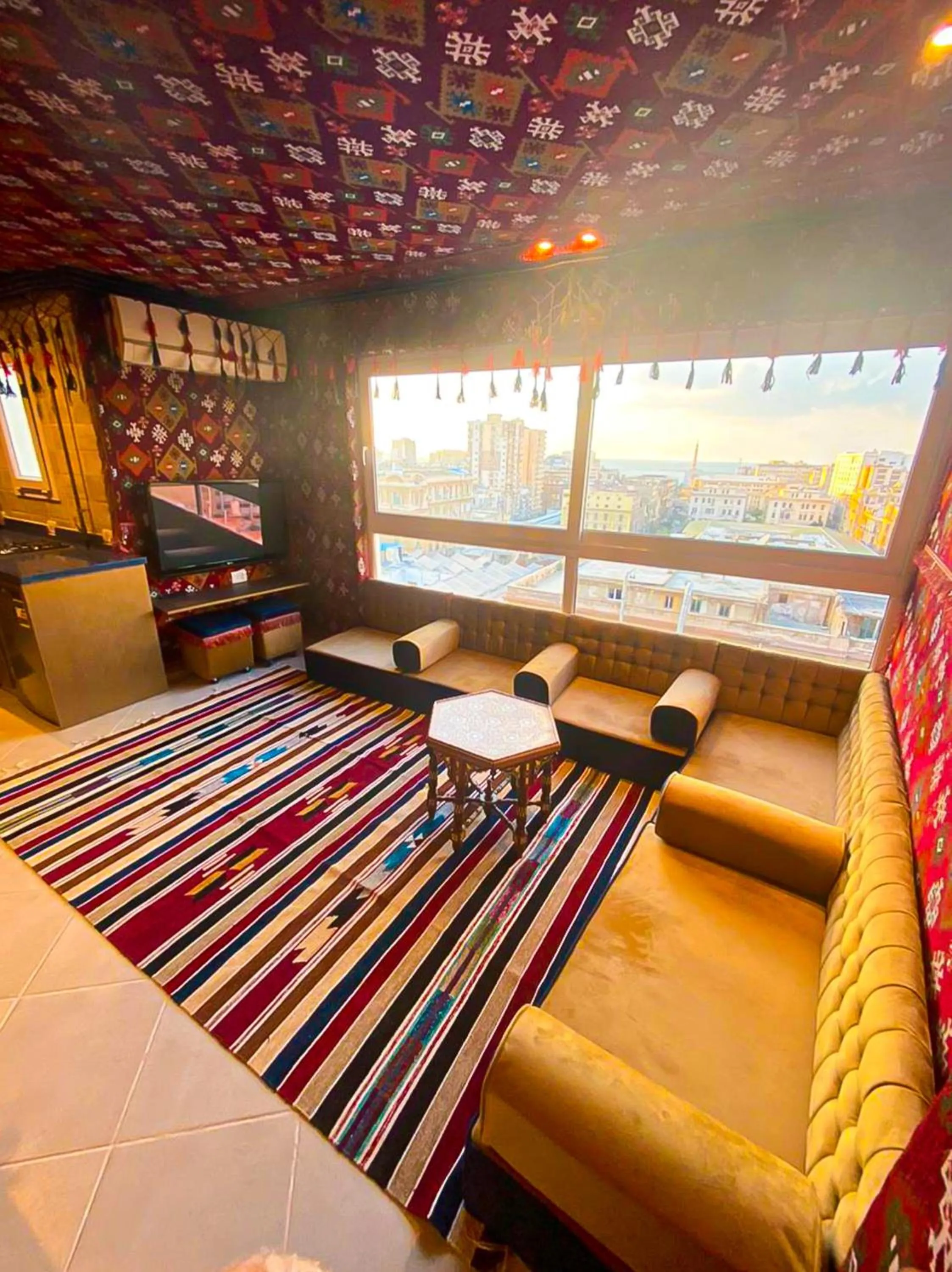 Living room in Arabian Nights in the heart of historic Alexandria