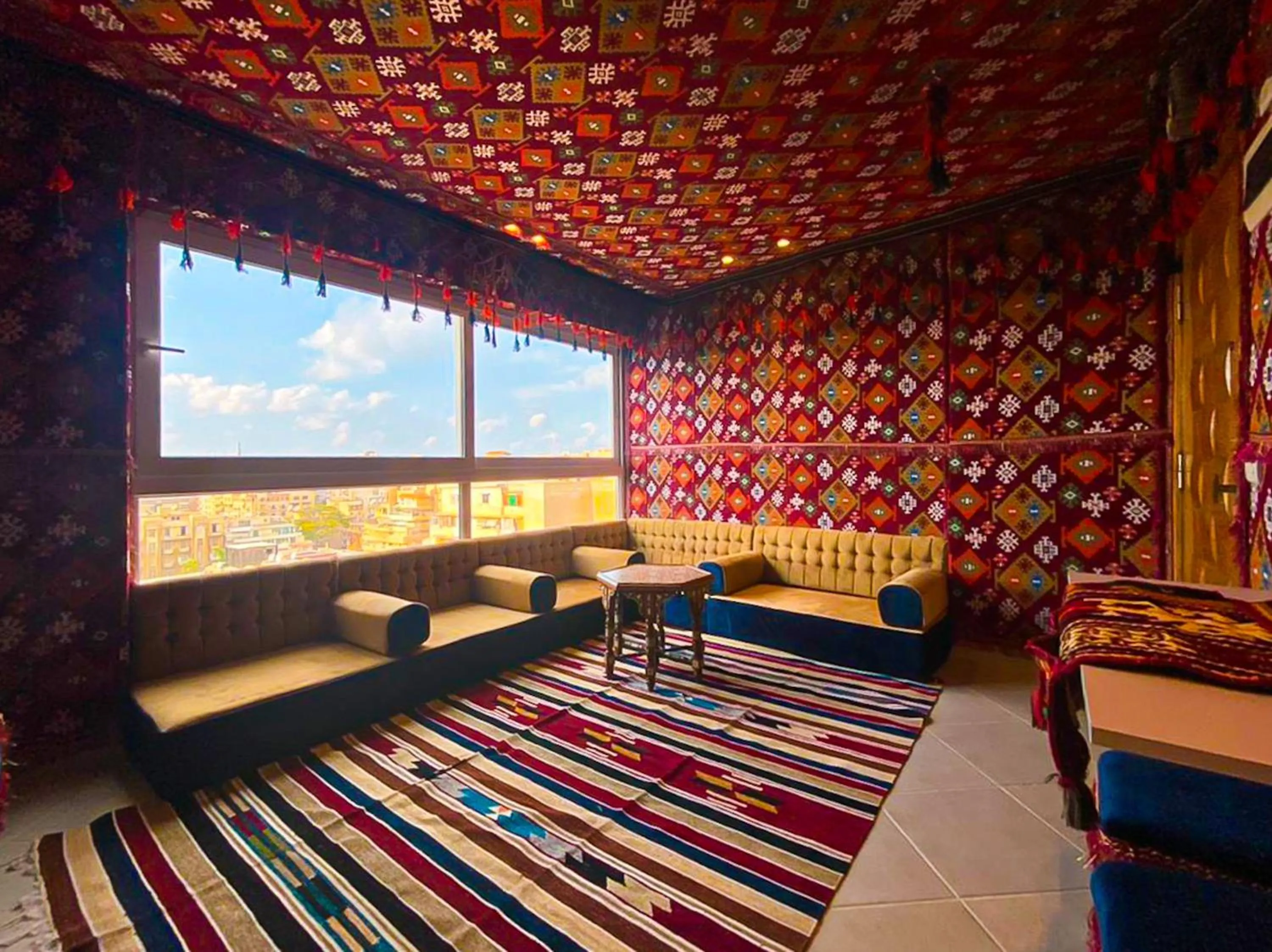 Living room in Arabian Nights in the heart of historic Alexandria