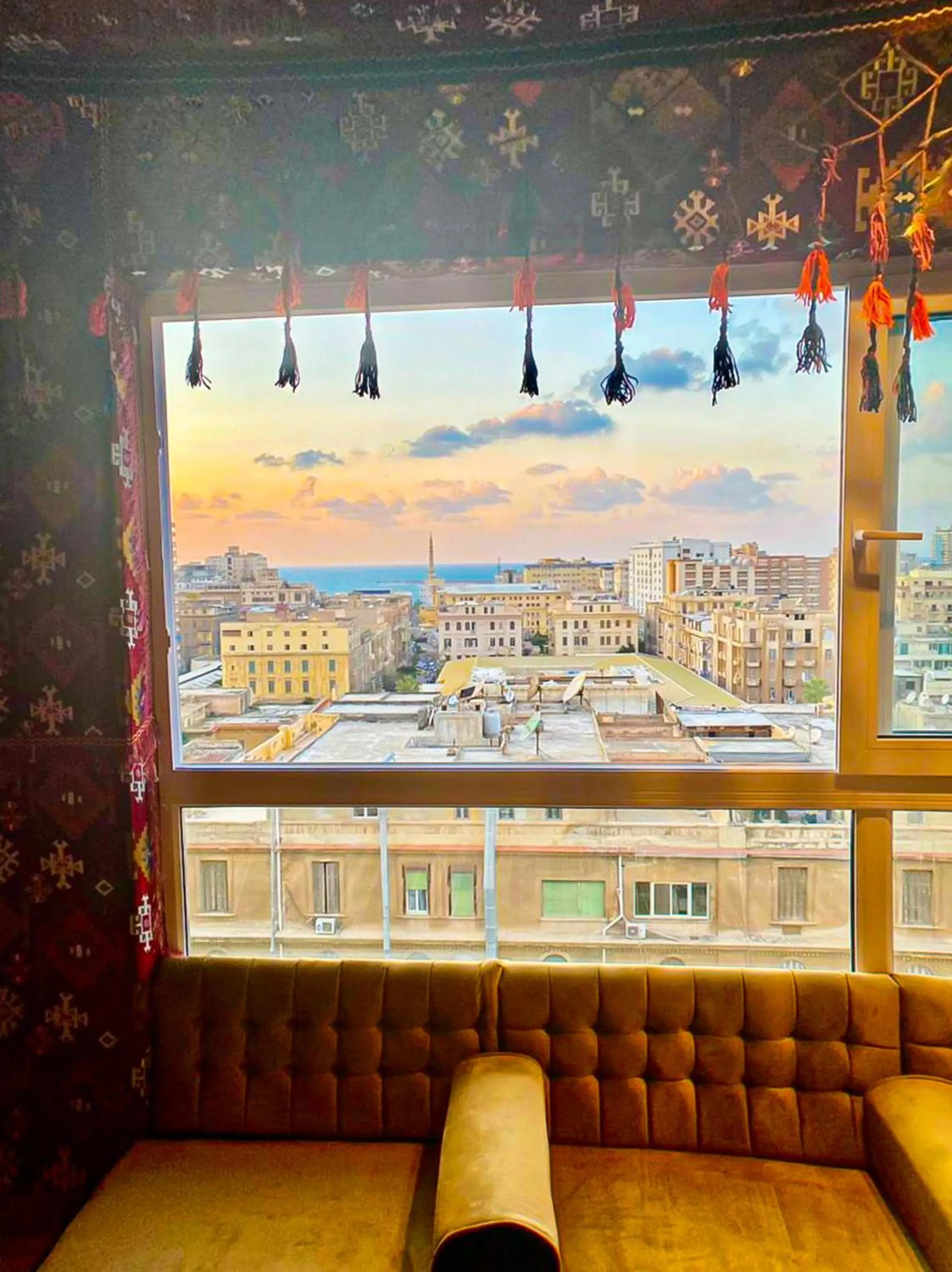City view in Arabian Nights in the heart of historic Alexandria
