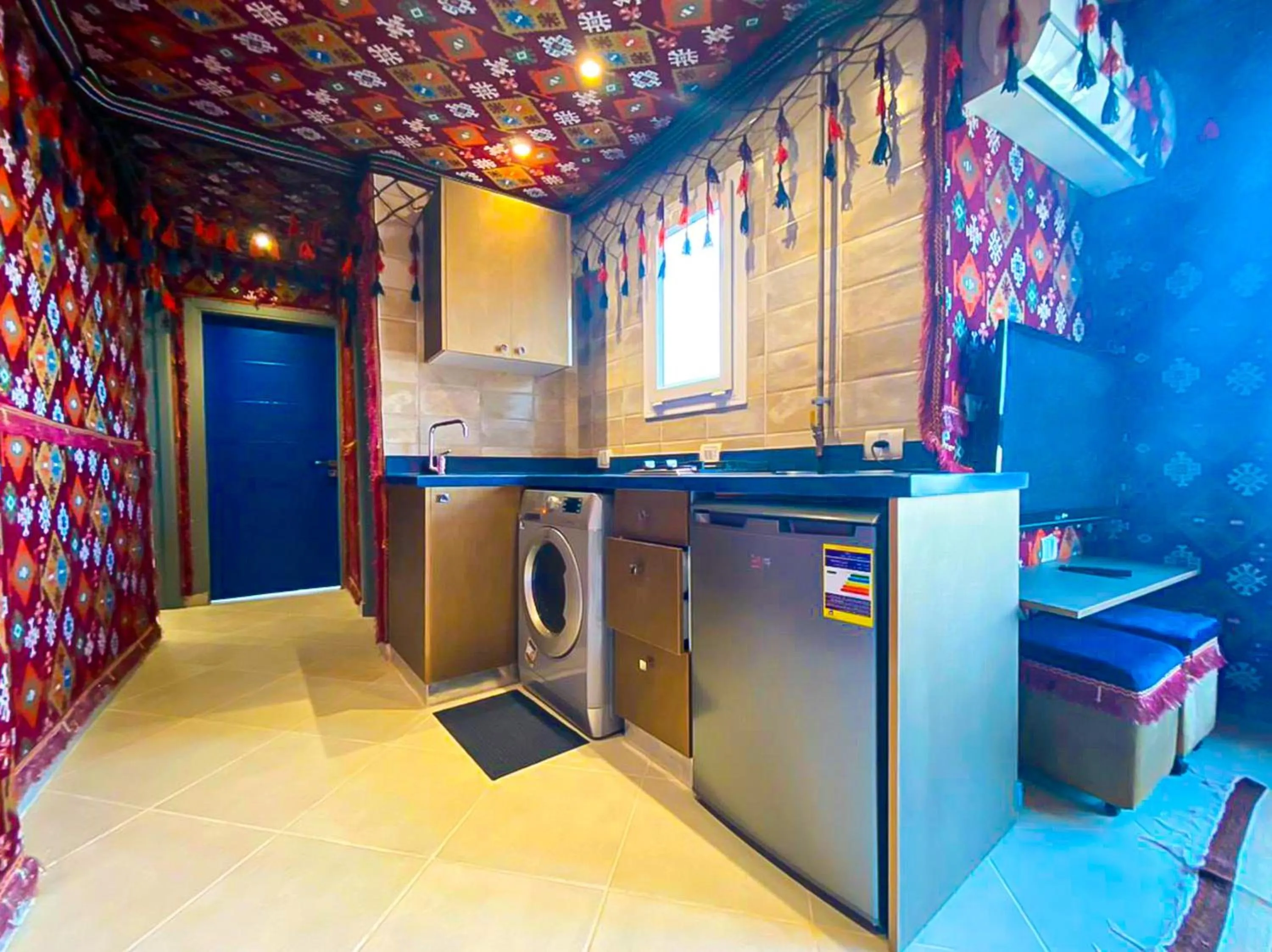 Kitchen or kitchenette in Arabian Nights in the heart of historic Alexandria