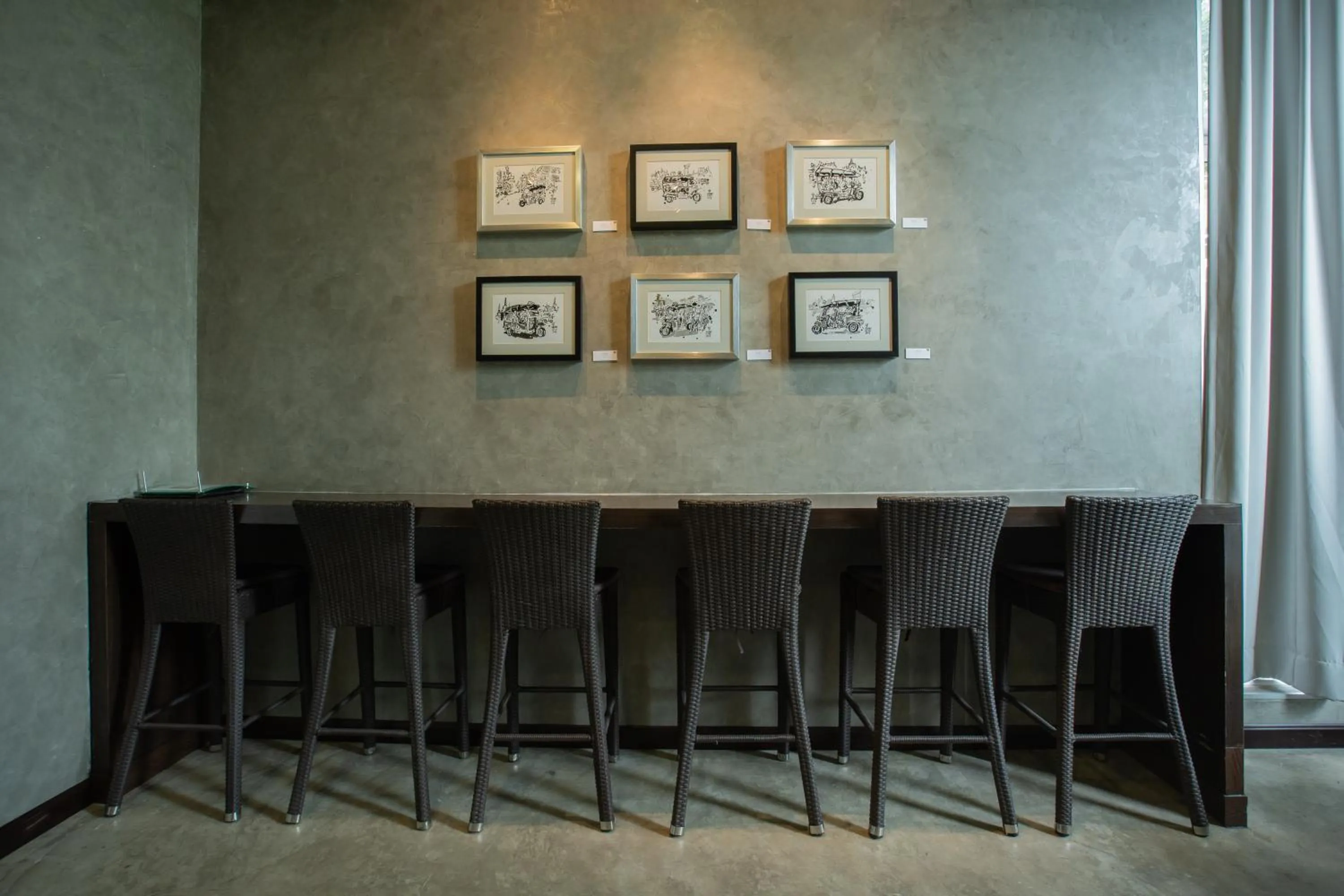 Living room in Third Rock Hostel