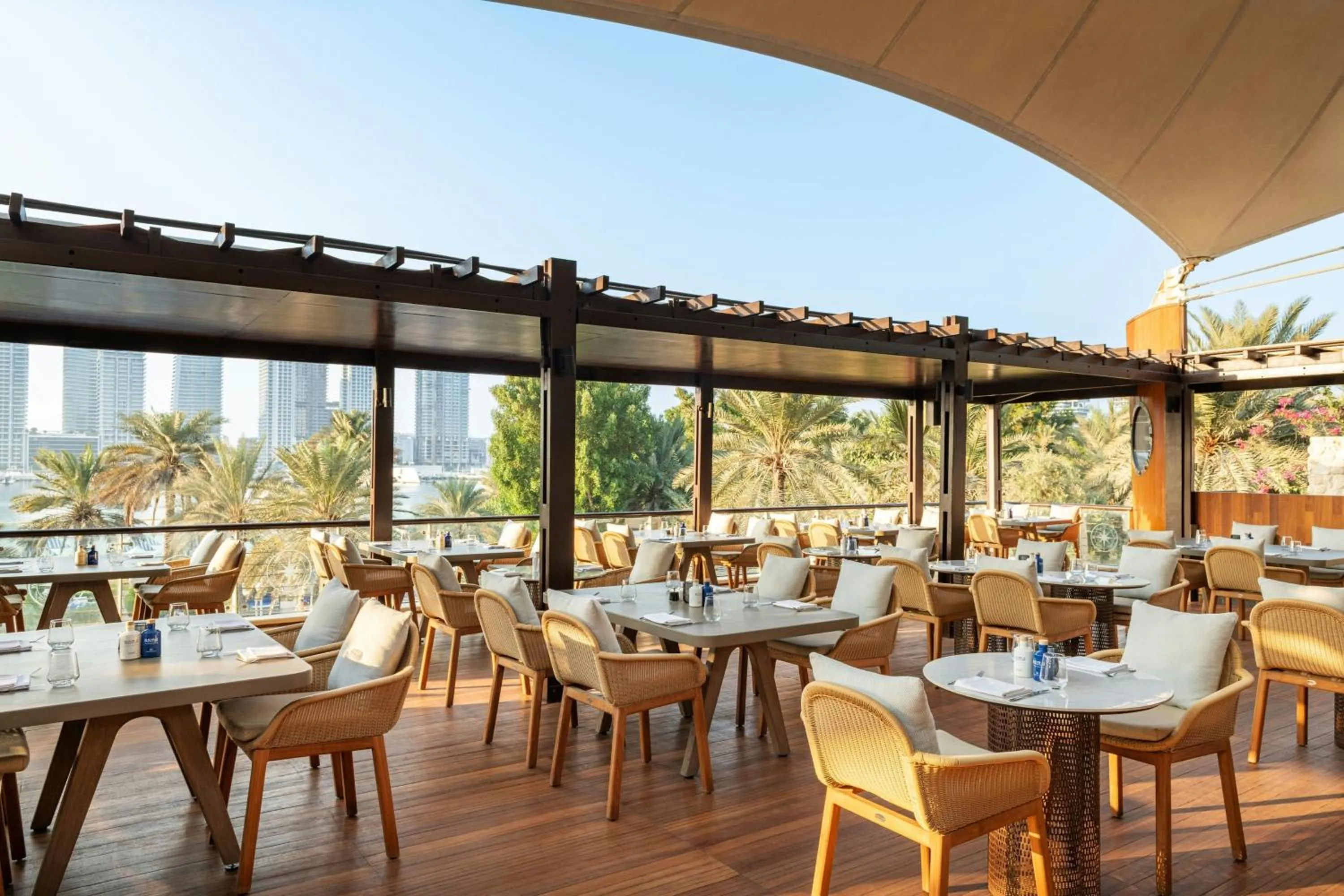 Restaurant/places to eat in The Westin Dubai Mina Seyahi Beach Resort and Waterpark
