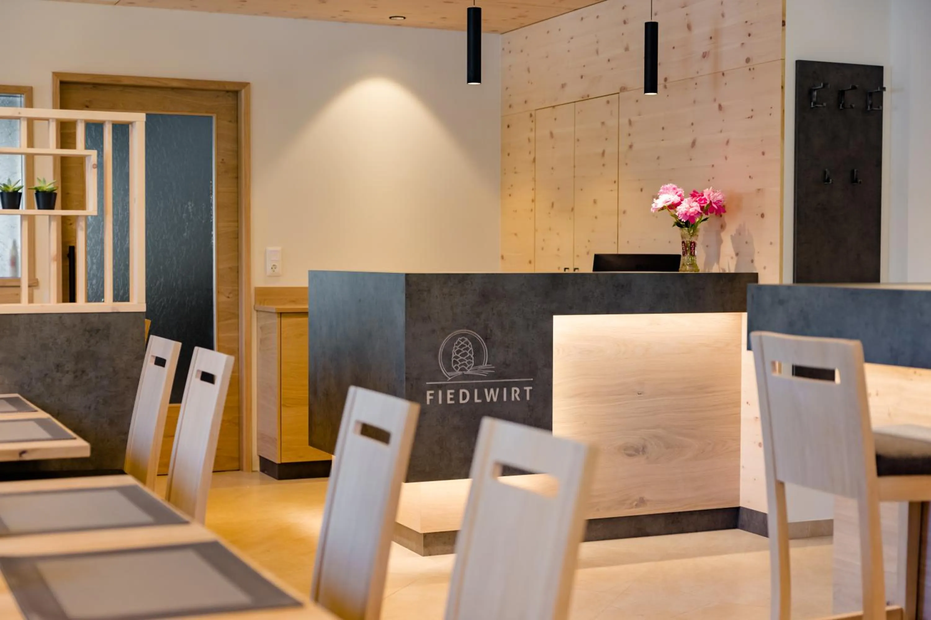 Lobby or reception in Gästehaus Fiedlwirt