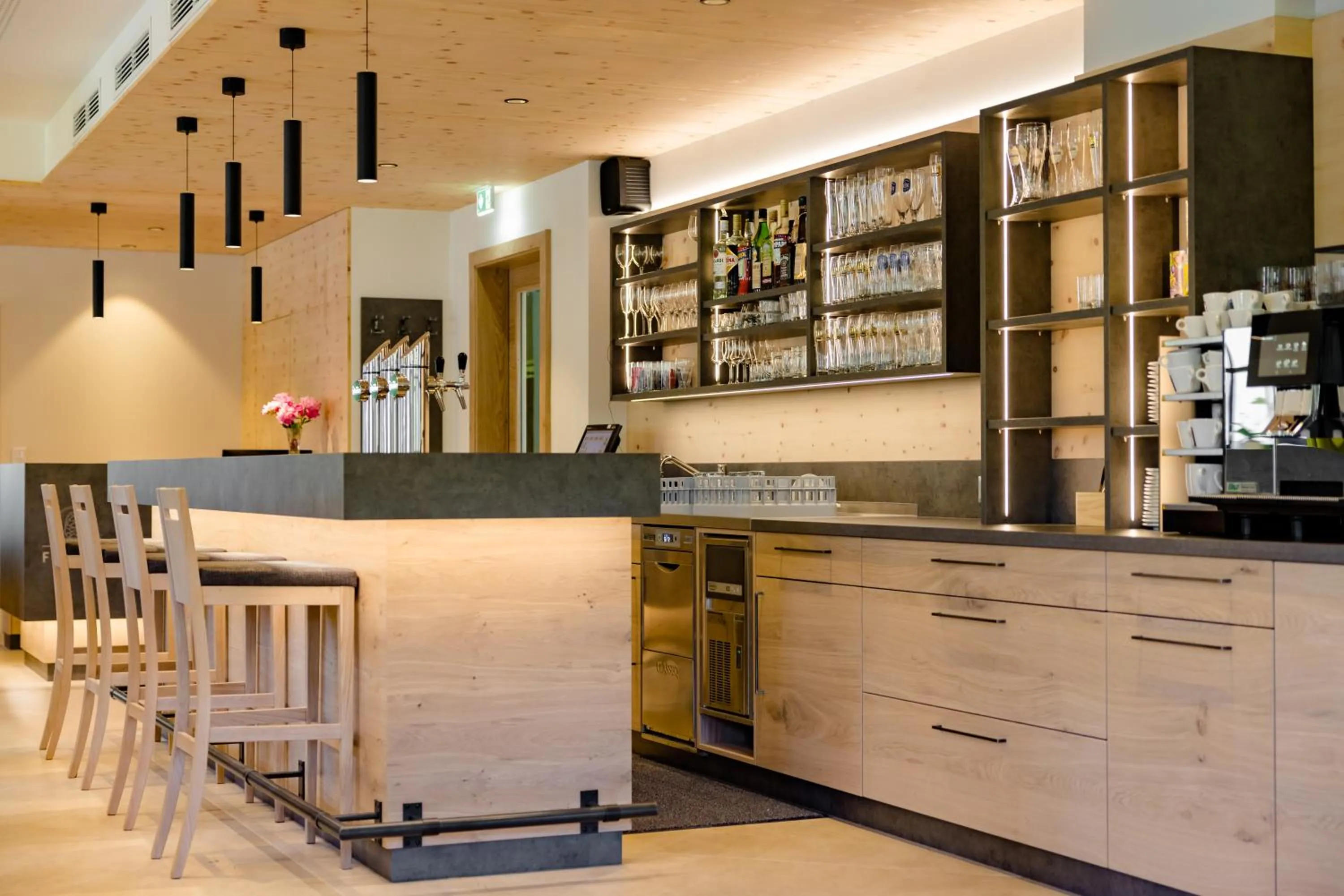 Lounge or bar in Gästehaus Fiedlwirt