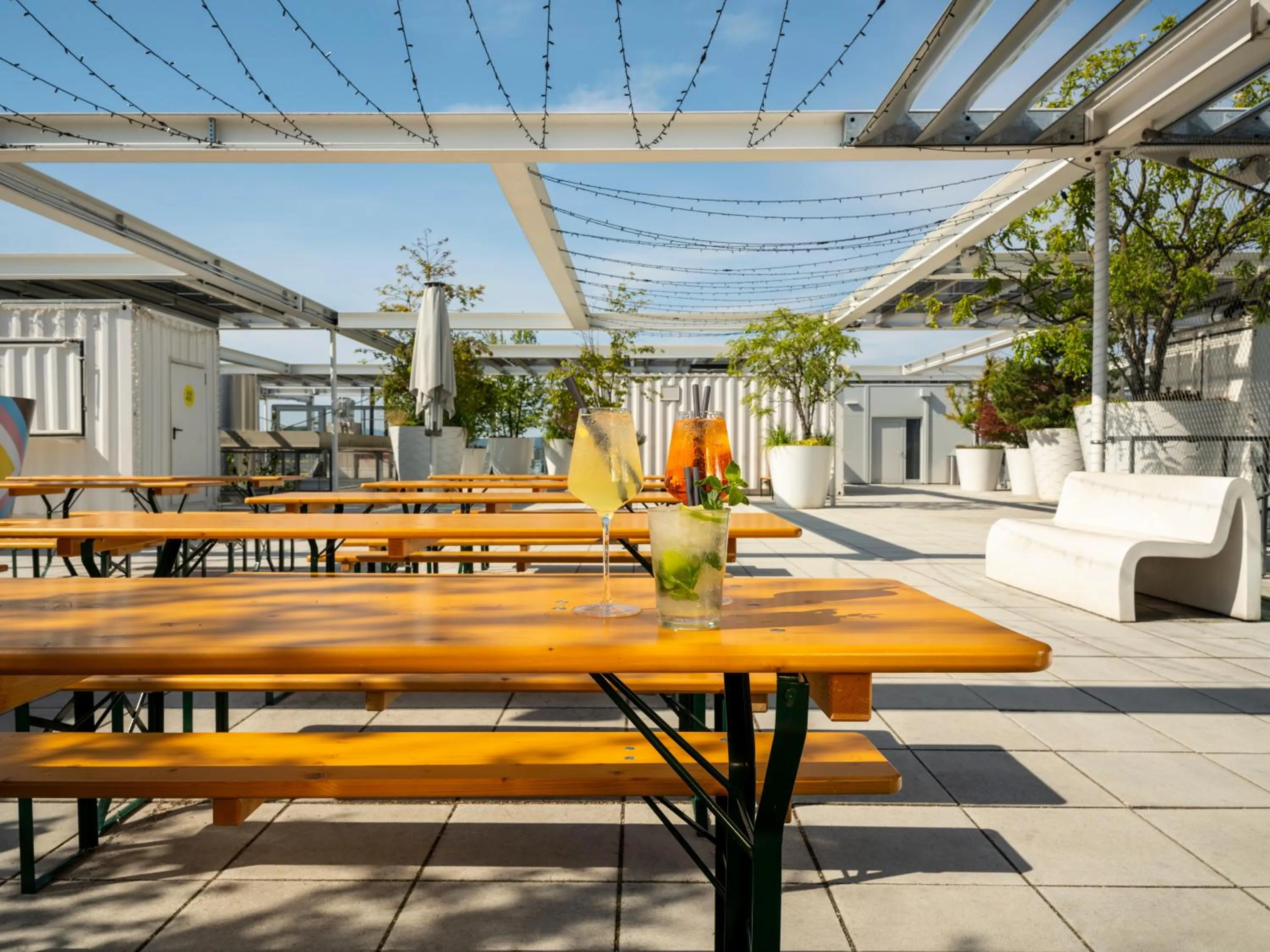 Patio in JO&JOE Vienna