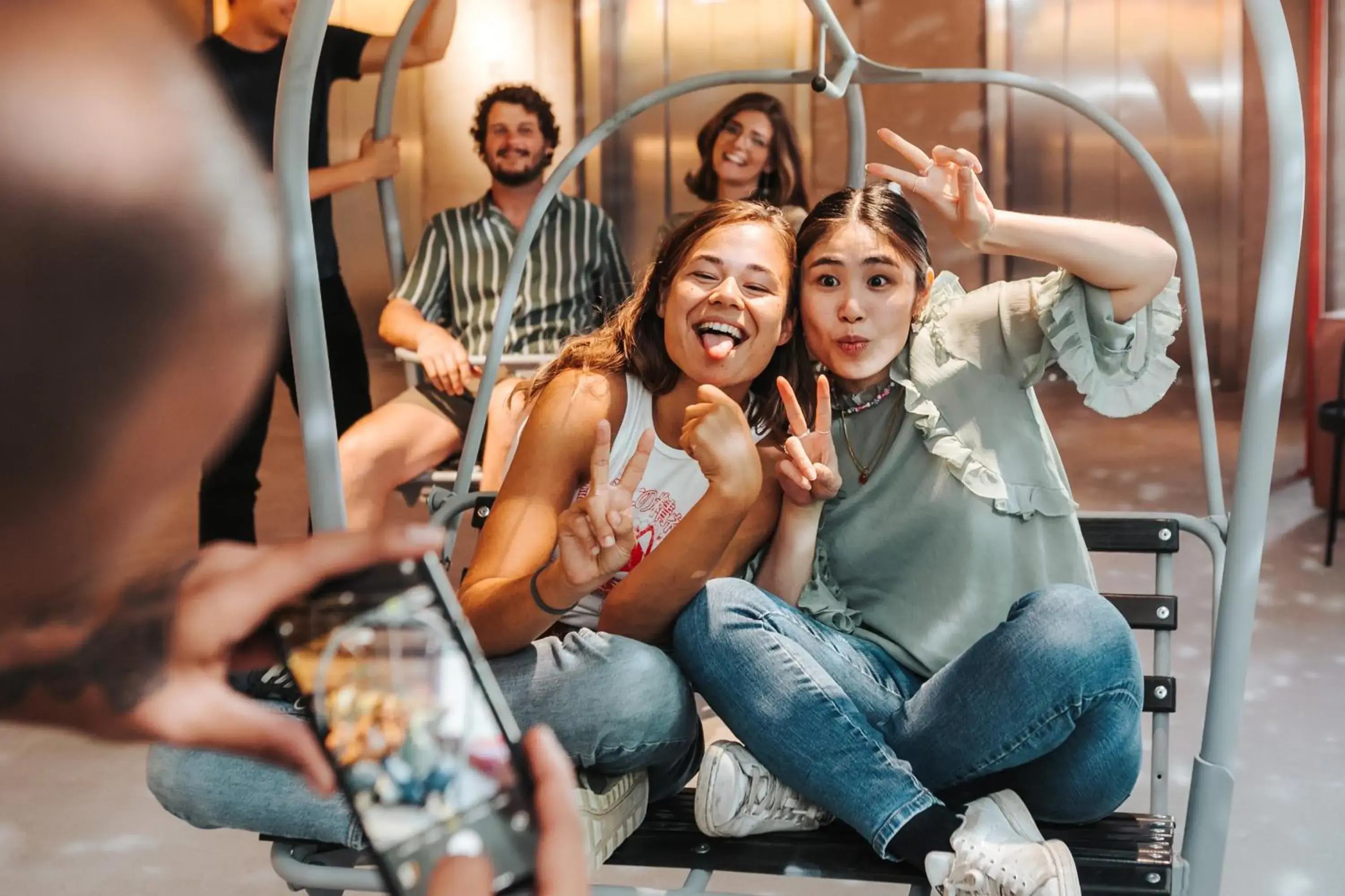 Lobby or reception in JO&JOE Vienna Lobby or reception in JO&JOE Vienna