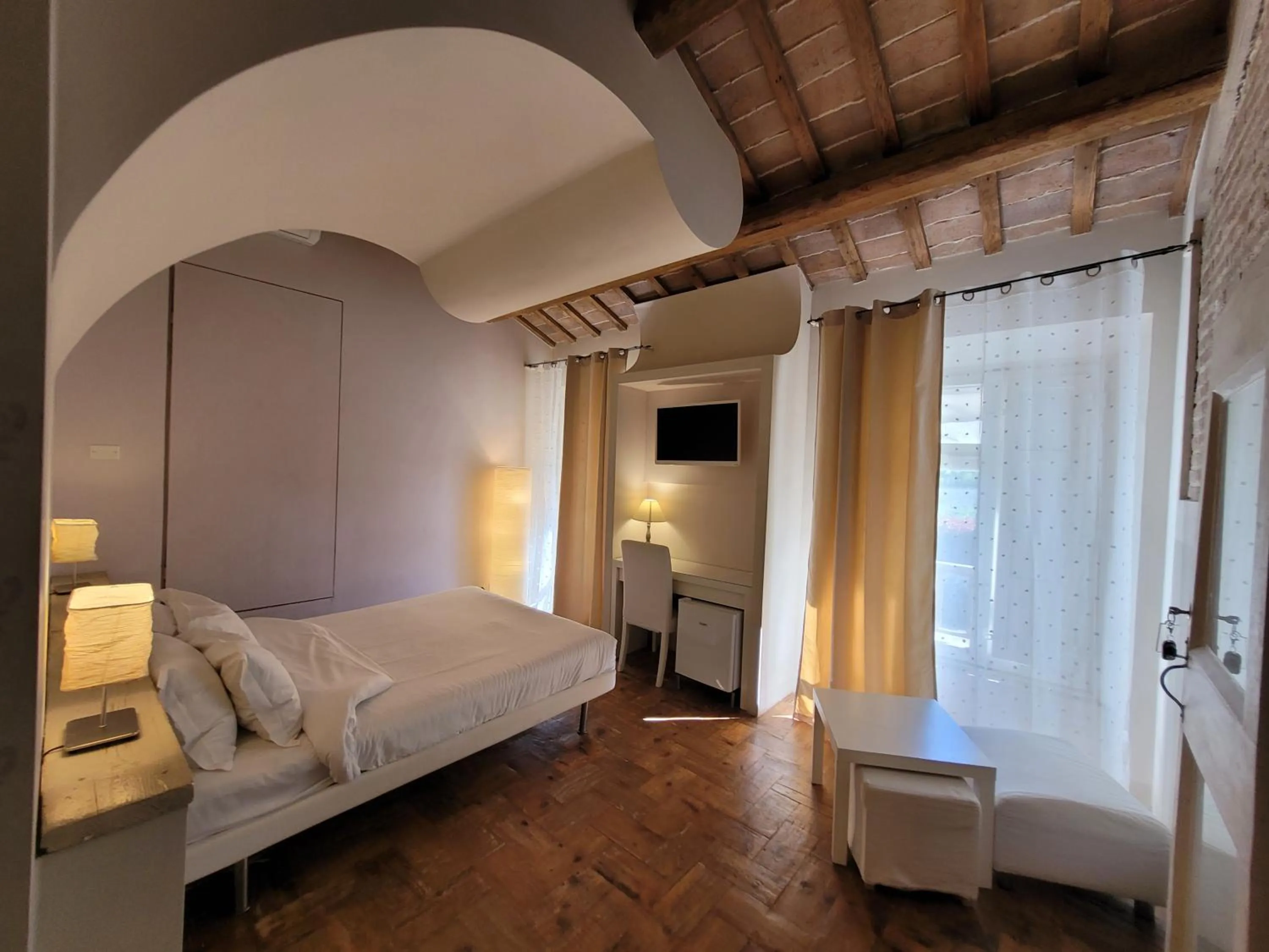 Bed in Relais Casetta56