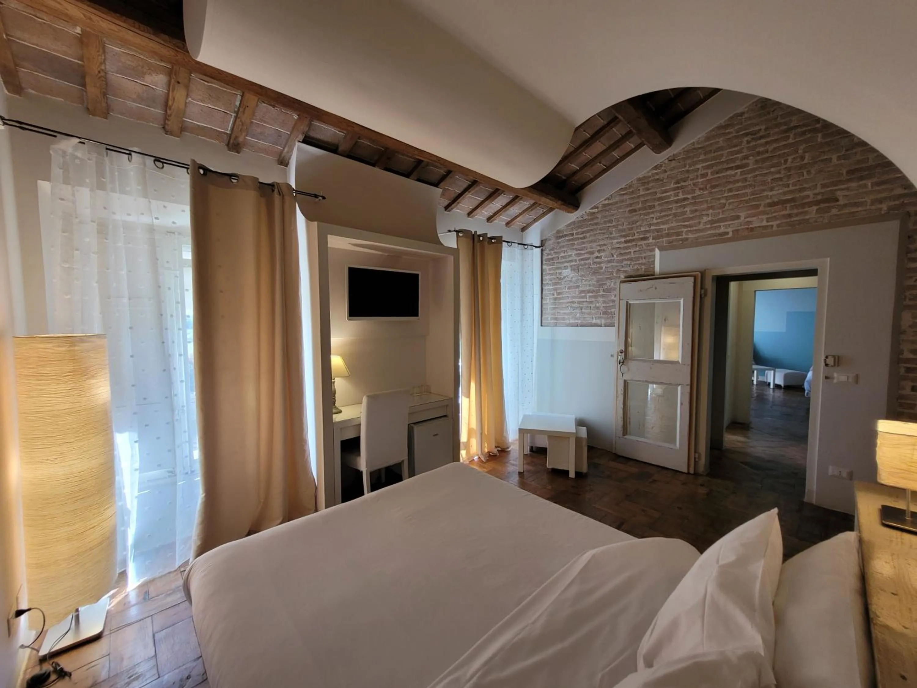 Bed in Relais Casetta56
